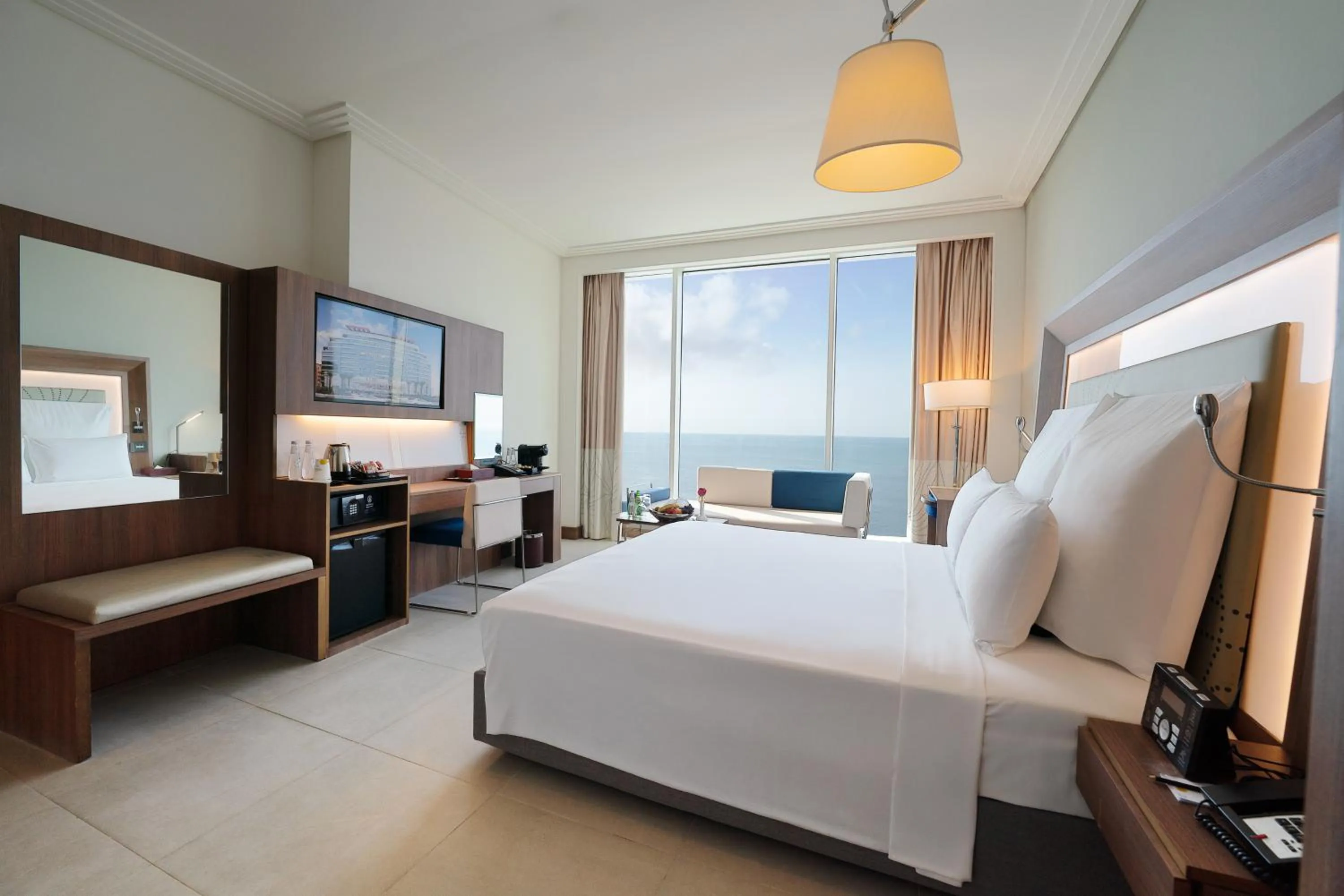 View (from property/room), Bed in Novotel Jazan