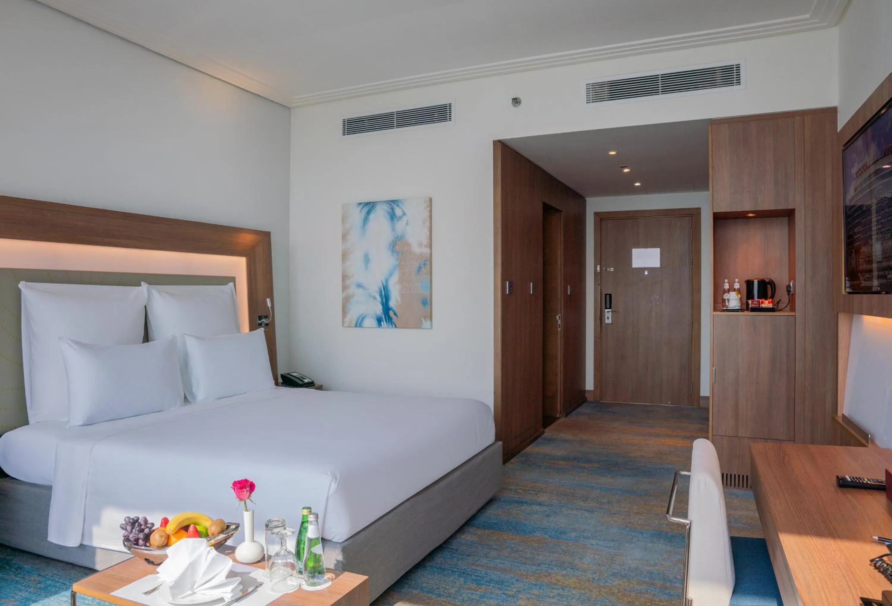 Bed in Novotel Jazan