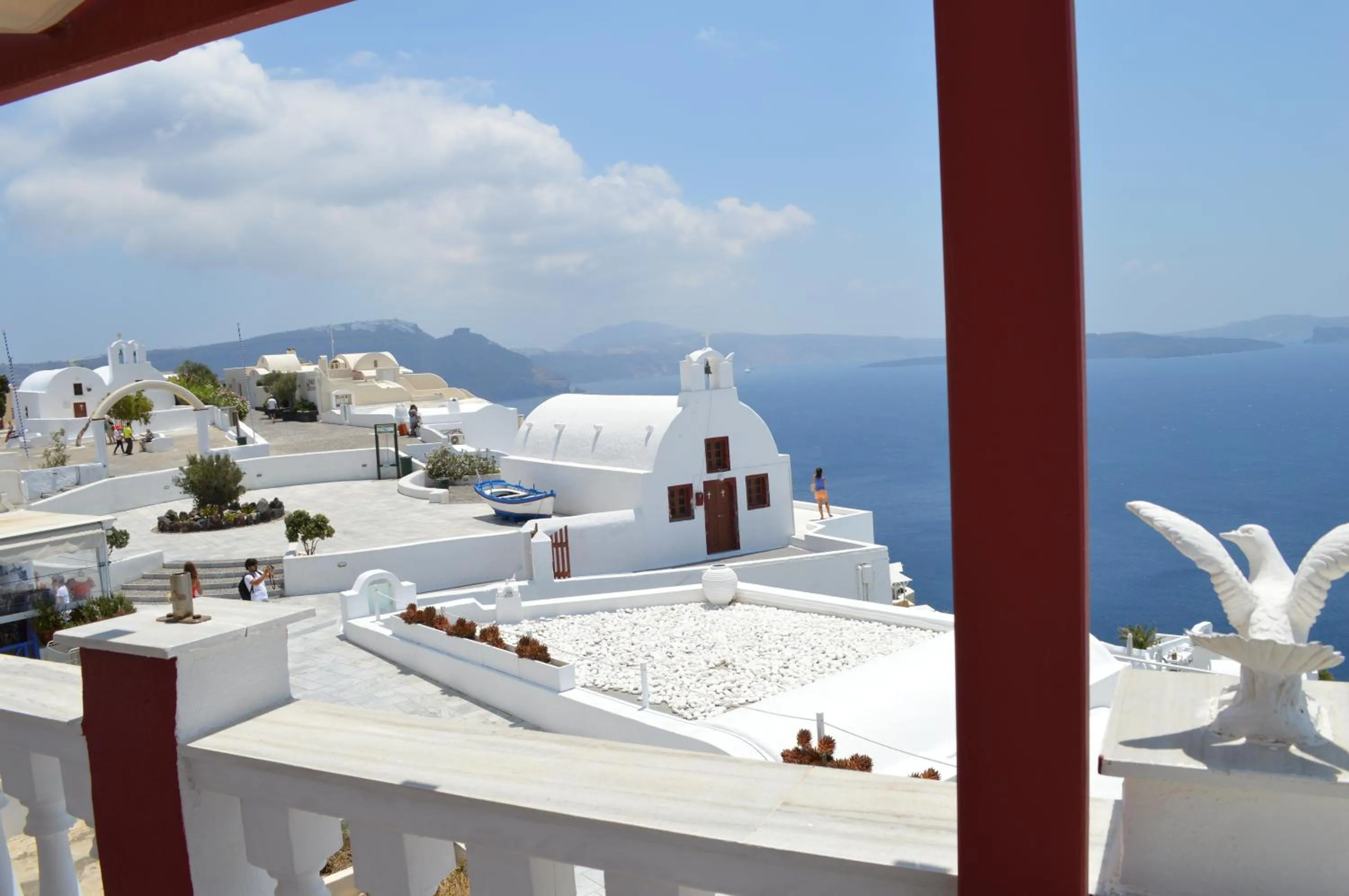 View (from property/room) in Maryloujohn Villas Oia