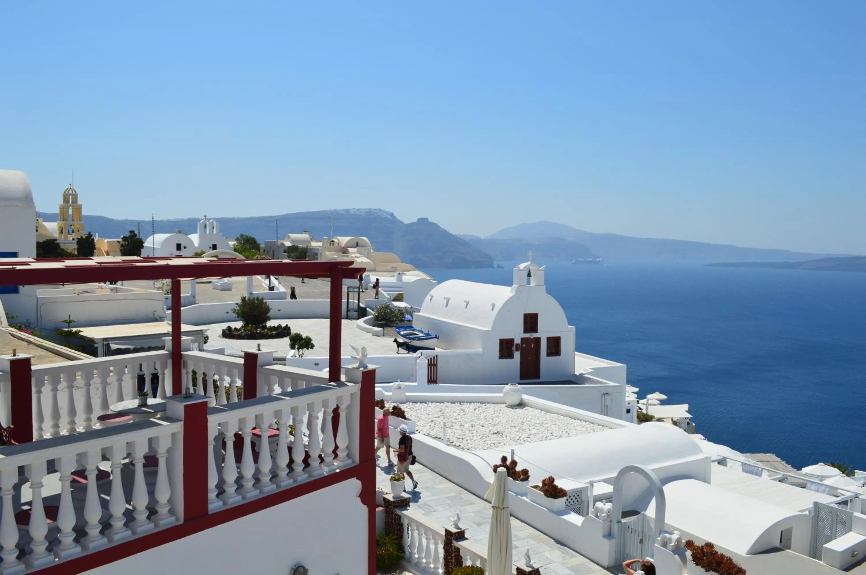 View (from property/room) in Maryloujohn Villas Oia