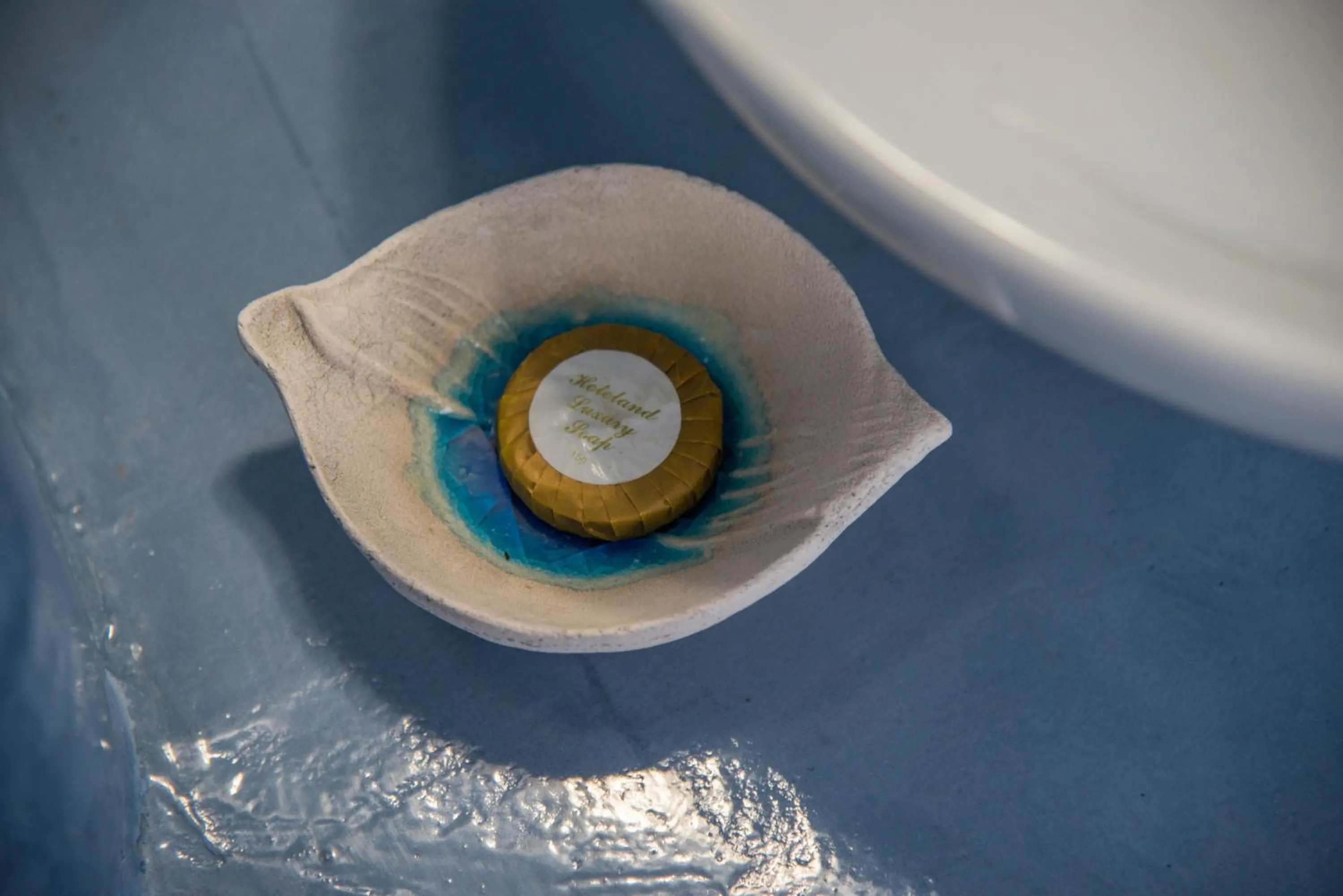 Decorative detail in Maryloujohn Villas Oia