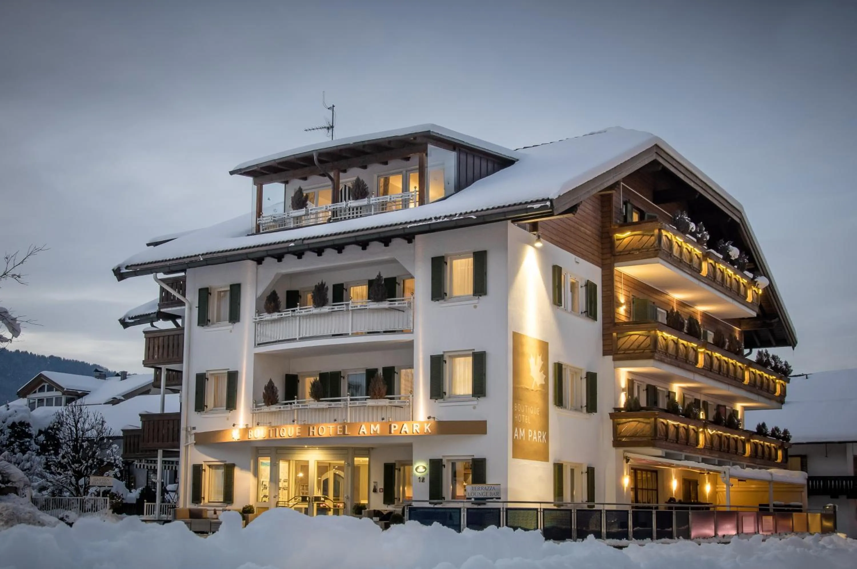 Facade/entrance in Boutique Hotel Am Park
