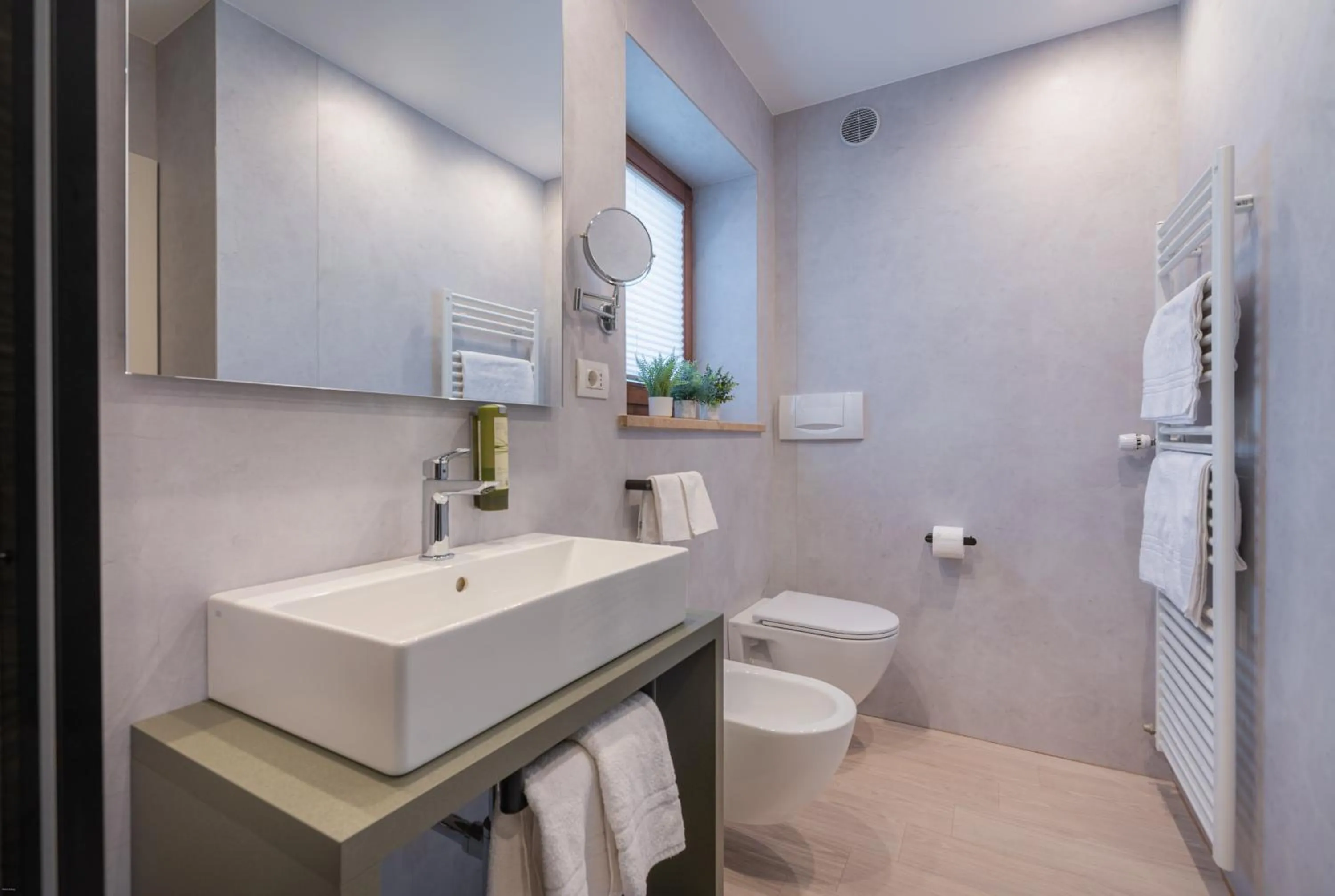 Toilet in Boutique Hotel Am Park