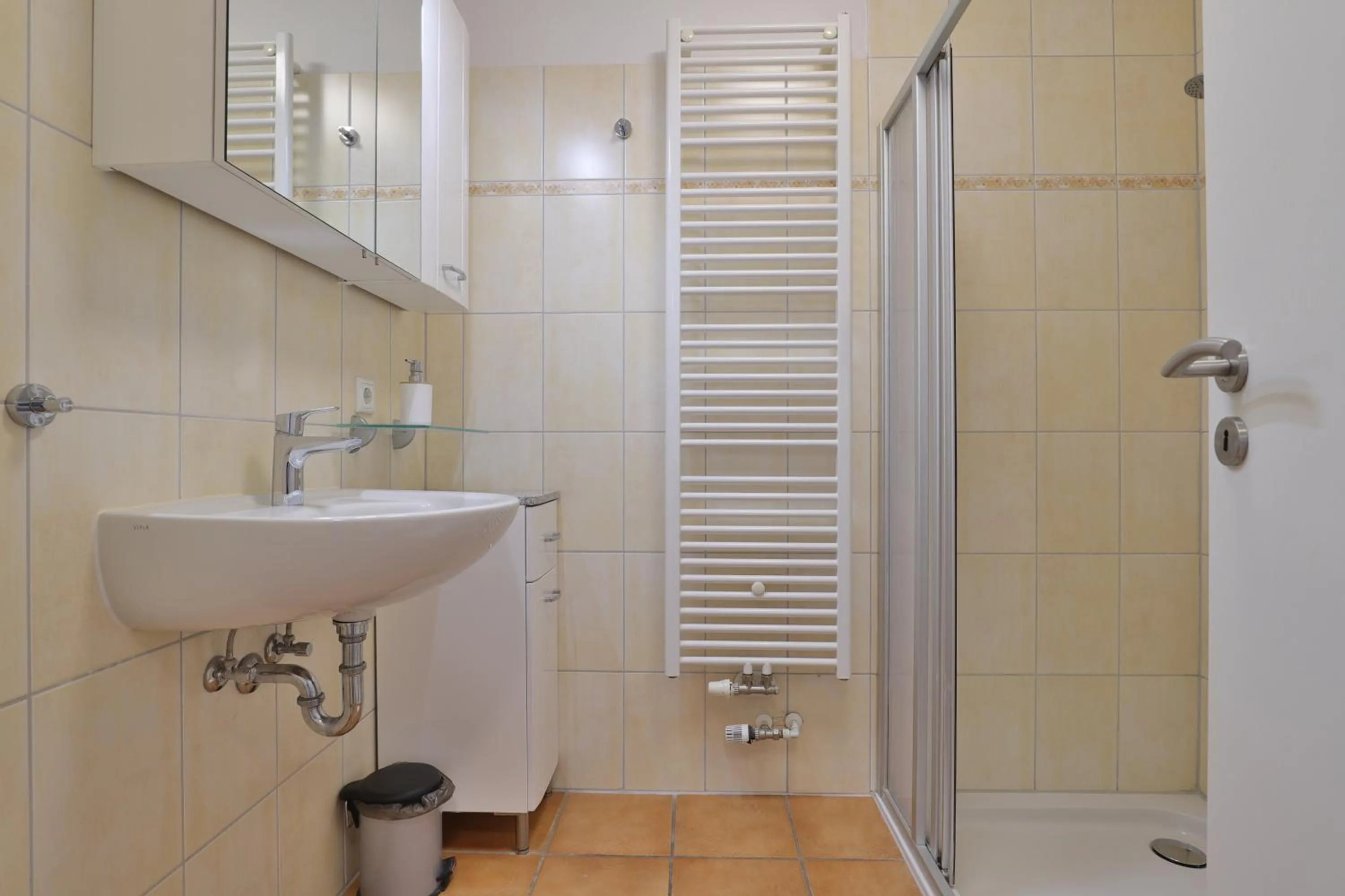 Bathroom in 2 Zimmer Appartement Poseidon
