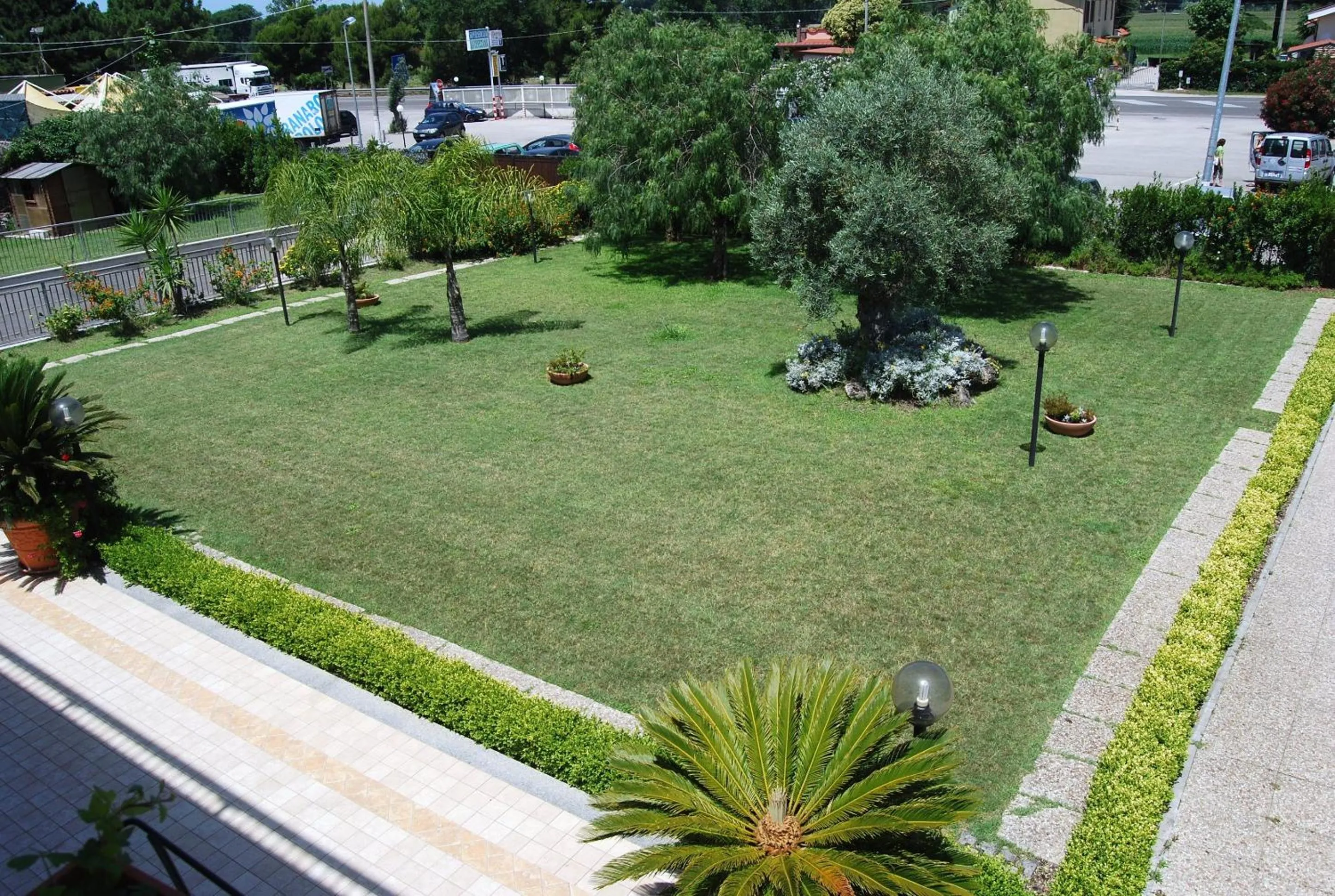 Garden in Telma Hotel