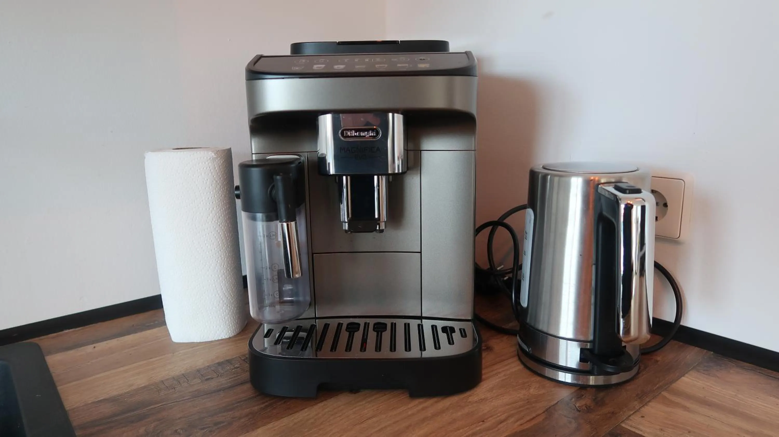 Coffee/tea facilities in Hotel Spree-idyll