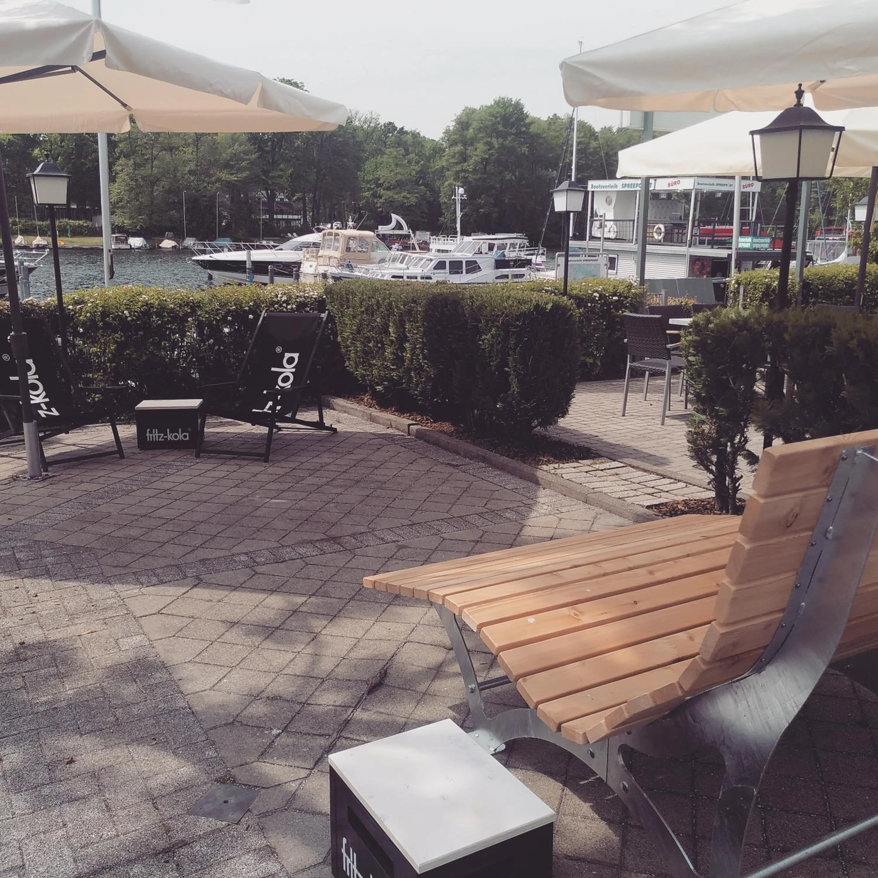 Restaurant/places to eat in Hotel Spree-idyll