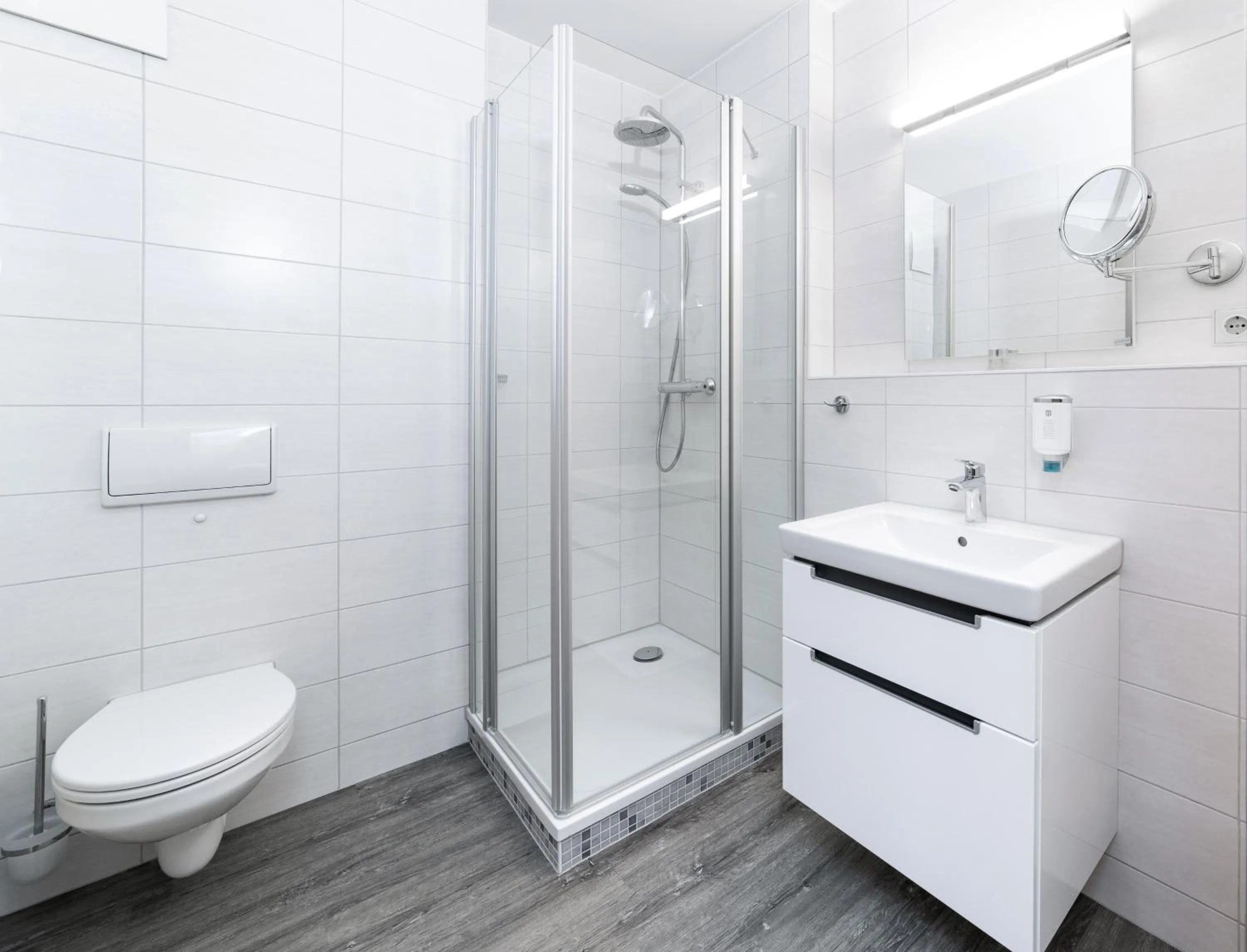 Bathroom in Hotel Spree-idyll