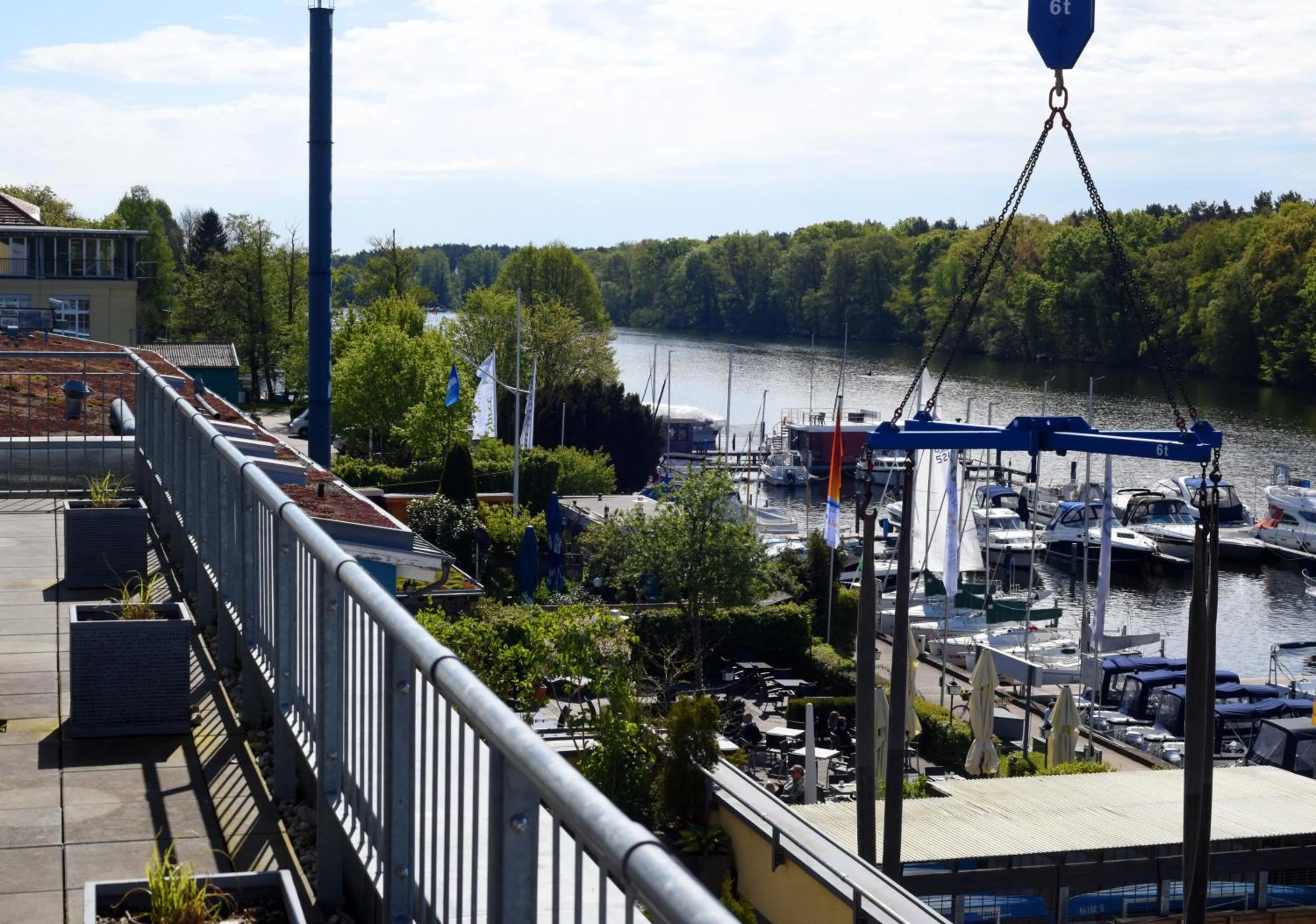 River view in Hotel Spree-idyll