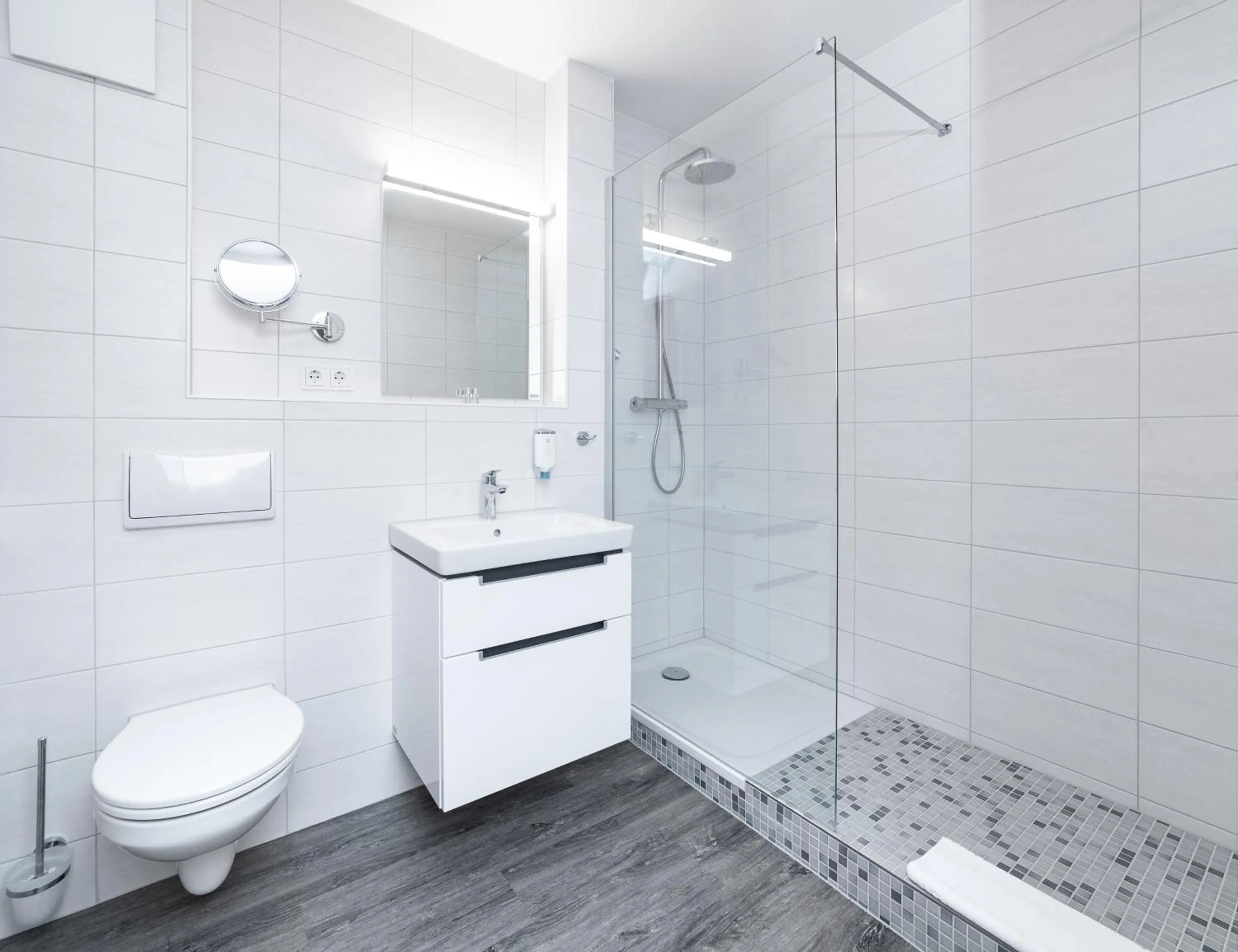 Bathroom in Hotel Spree-idyll