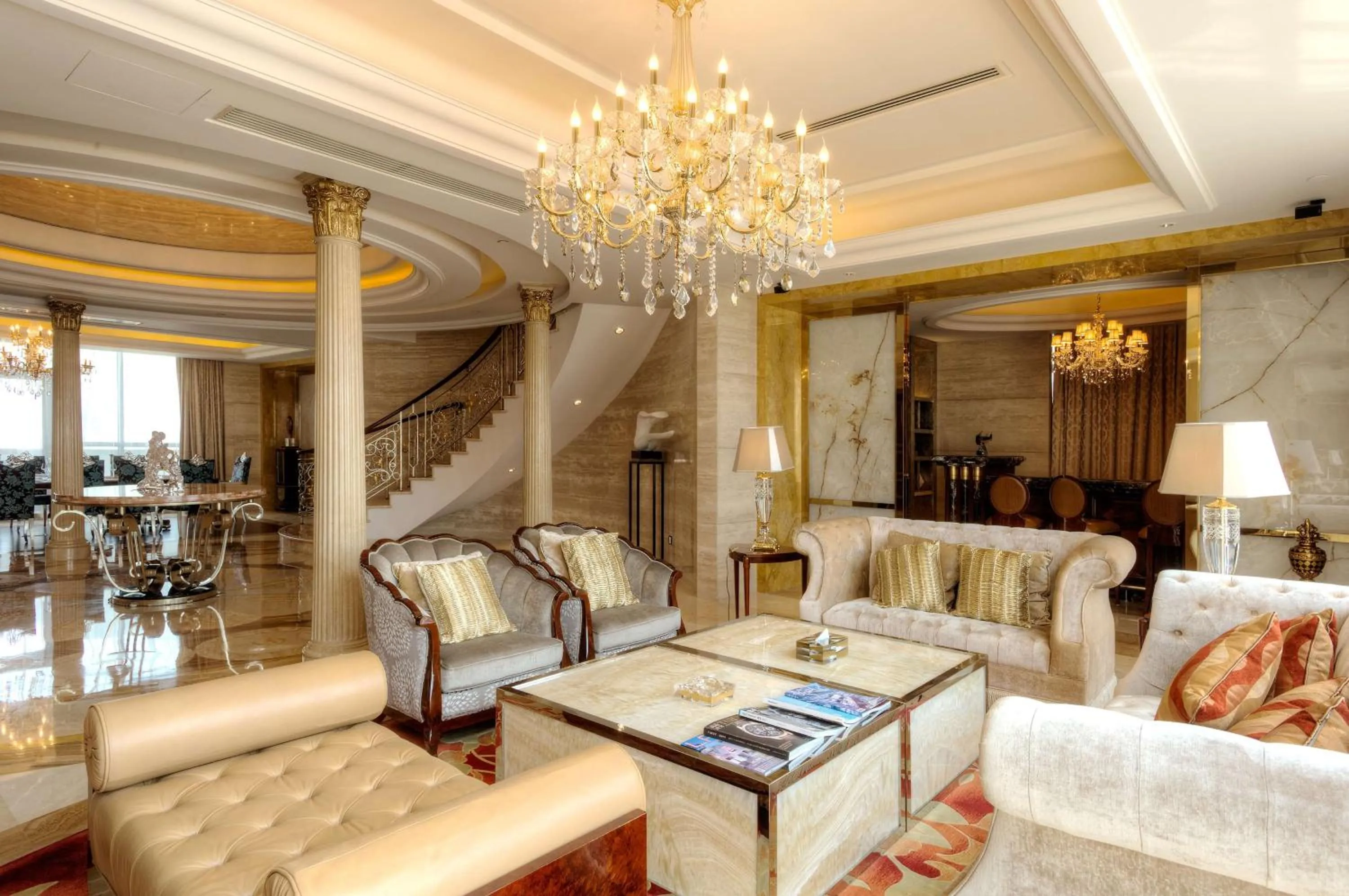 Living room in Hilton Hangzhou Qiandao Lake Resort