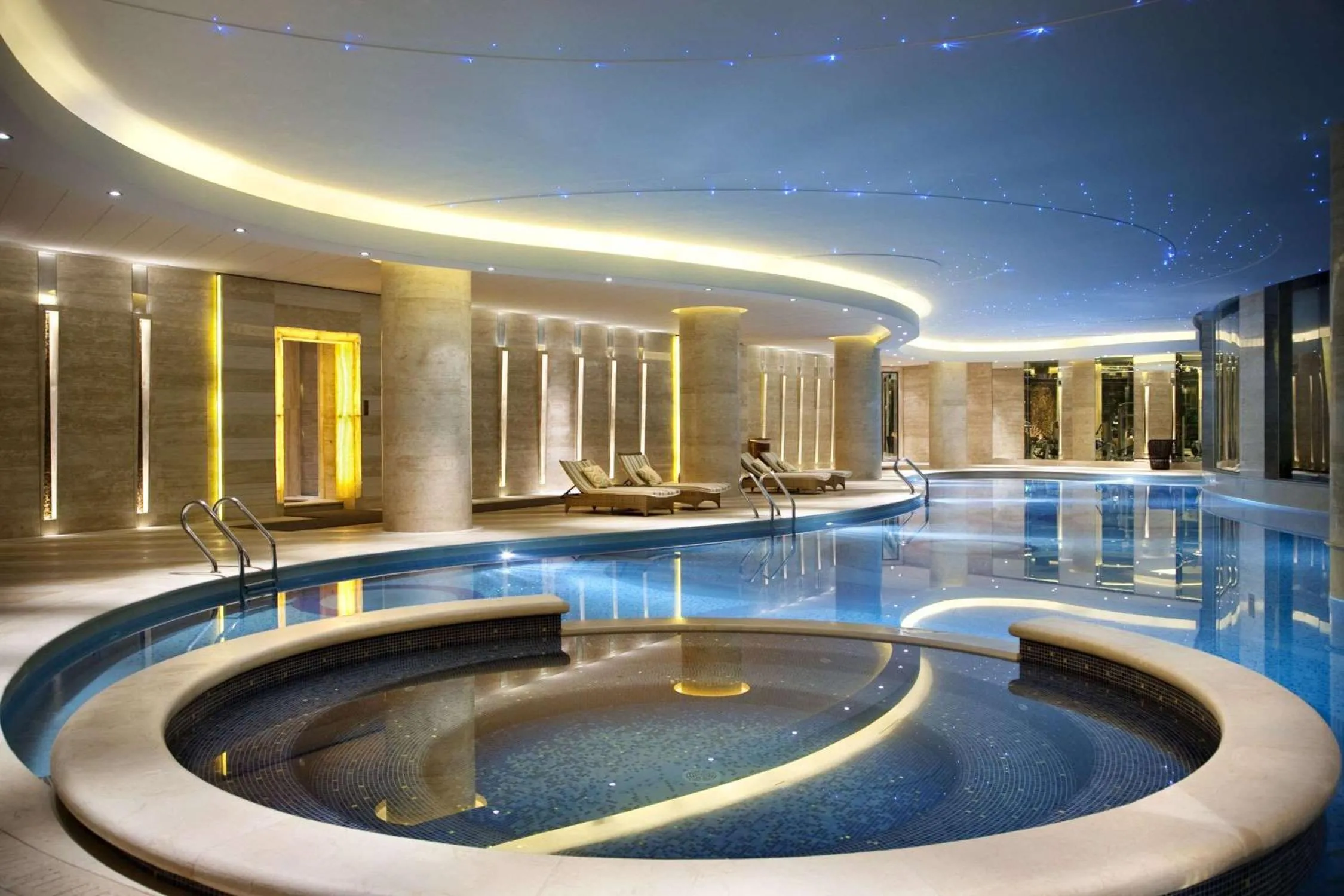 Pool view in Hilton Hangzhou Qiandao Lake Resort