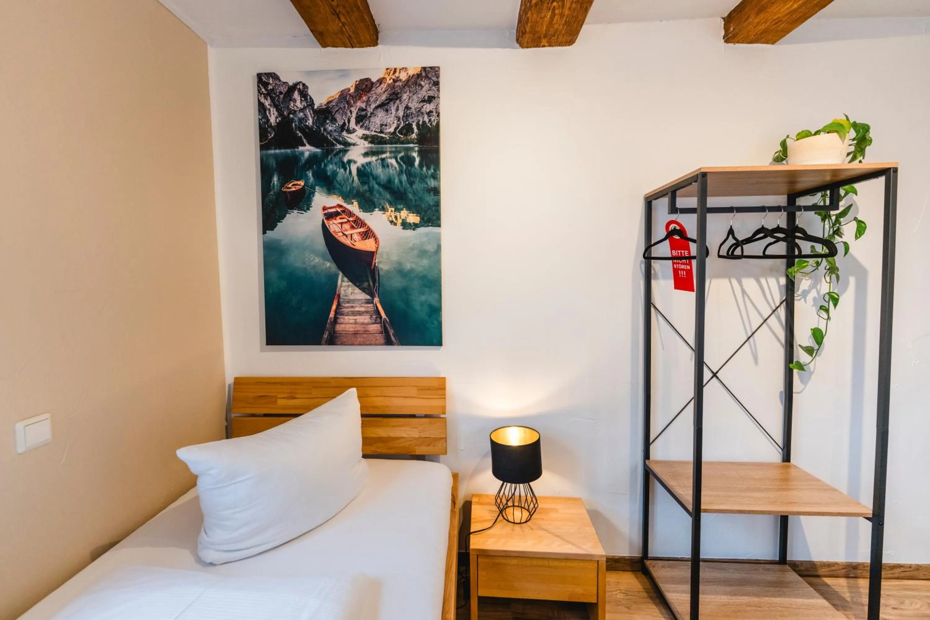 Photo of the whole room, Bed in Landhotel im Hexenwinkel