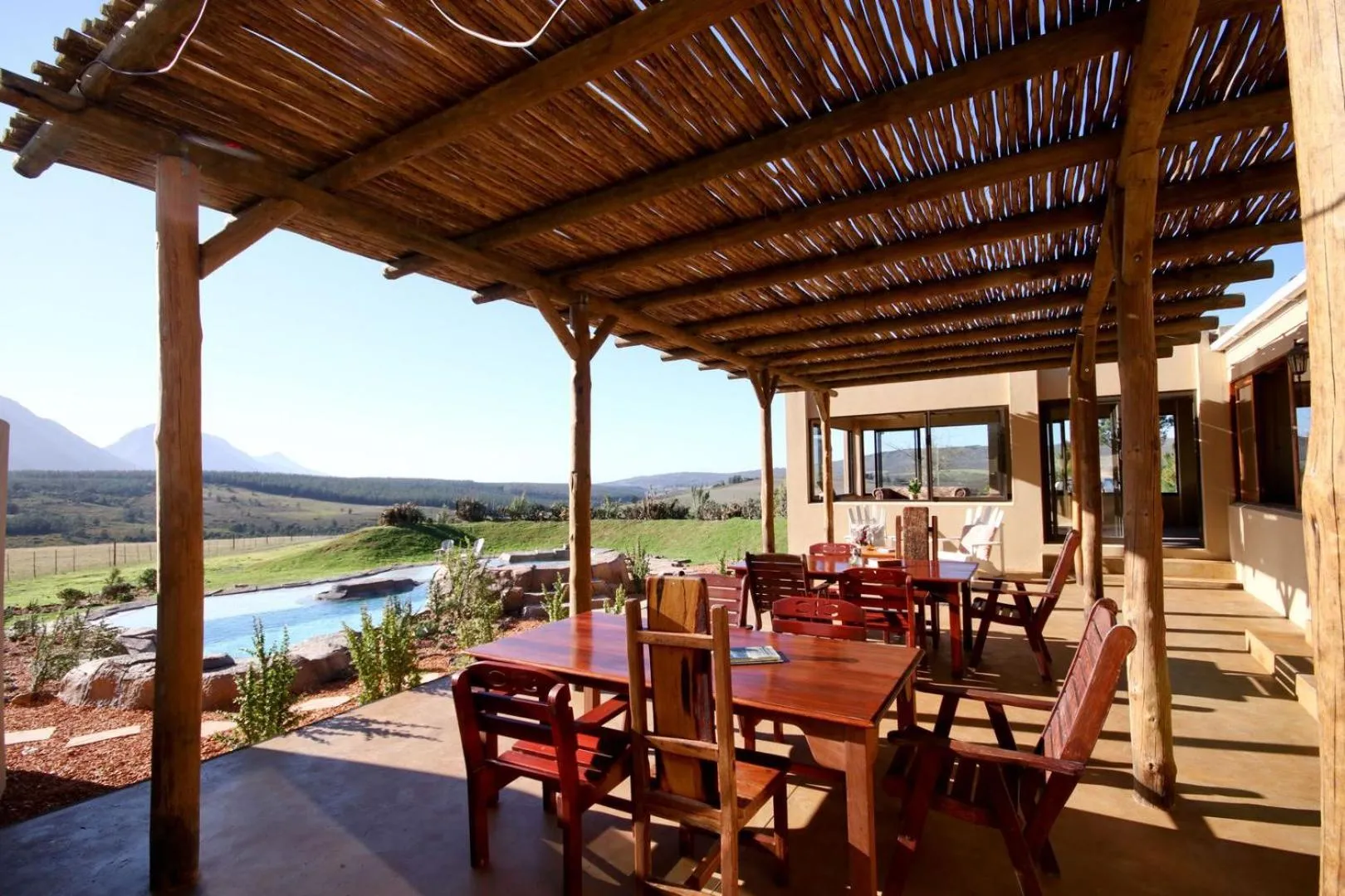 Restaurant/places to eat in Oudebosch Guest Farm