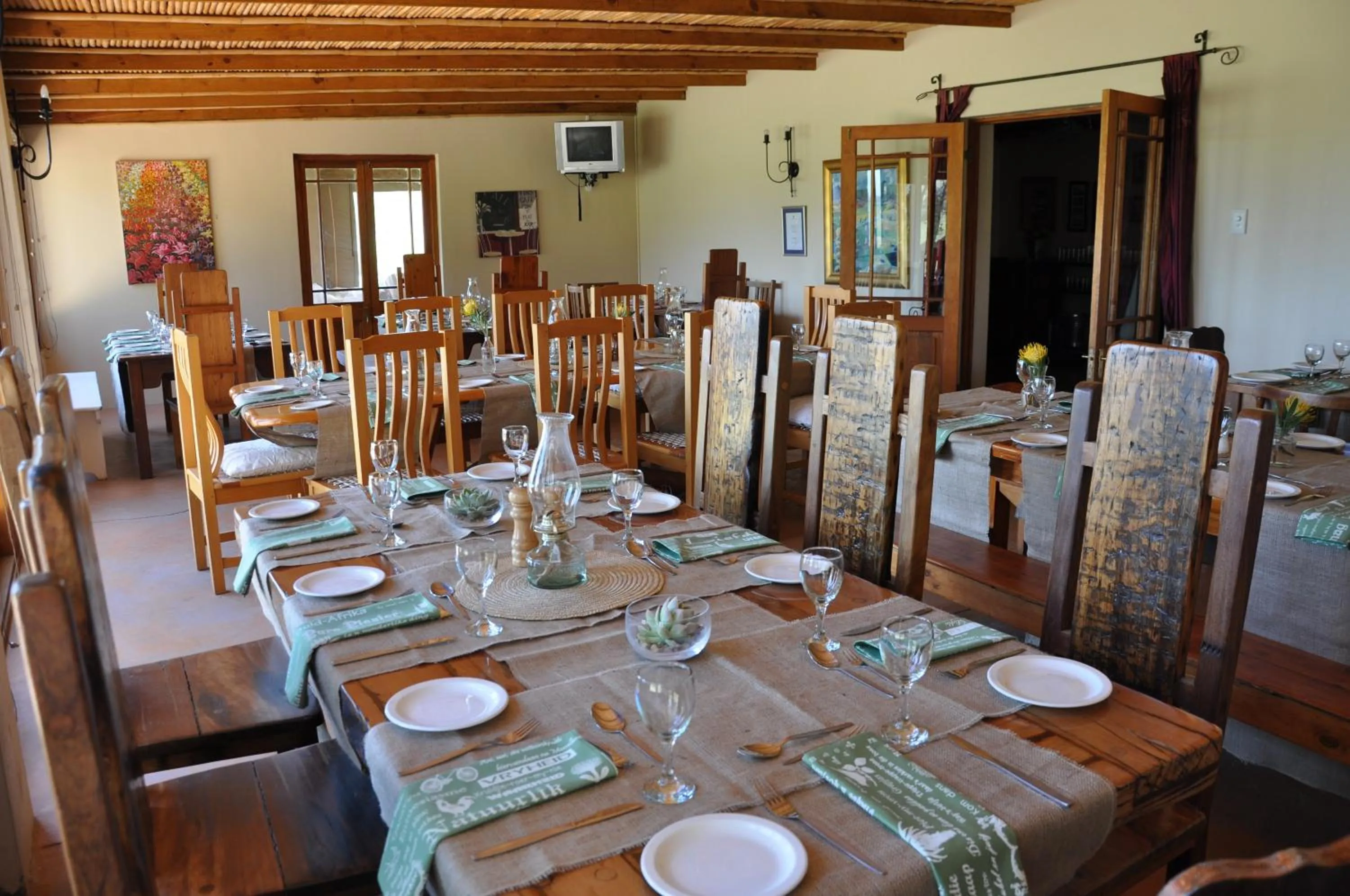 Banquet/Function facilities in Oudebosch Guest Farm