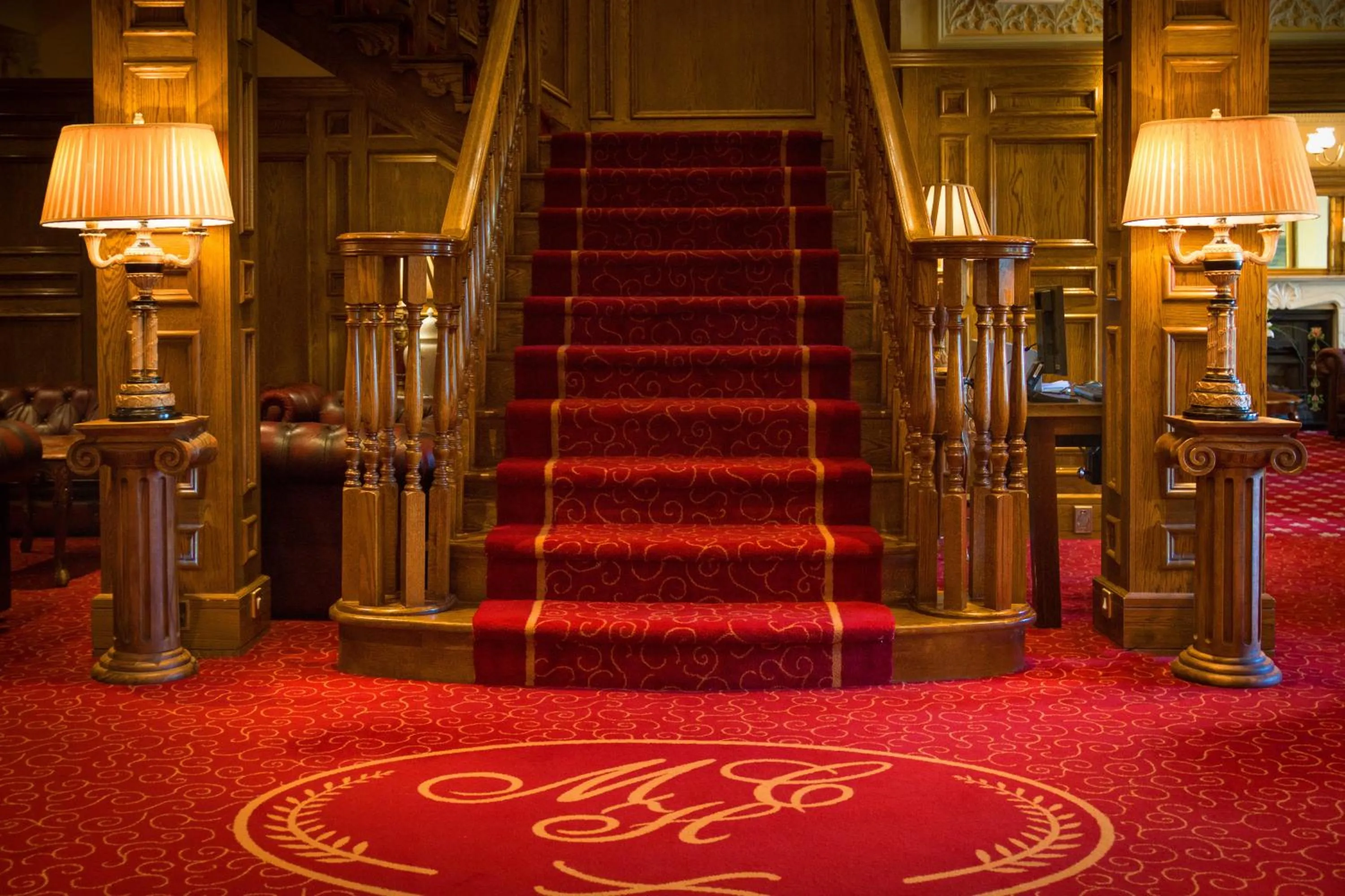 Lobby or reception in Meadow Court Hotel