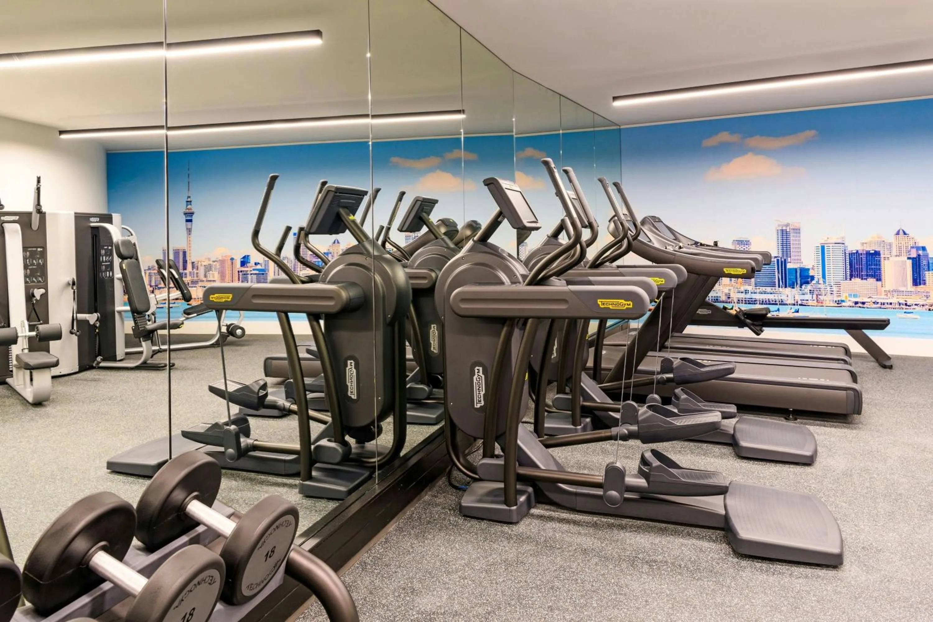 Fitness centre/facilities in Four Points by Sheraton Auckland