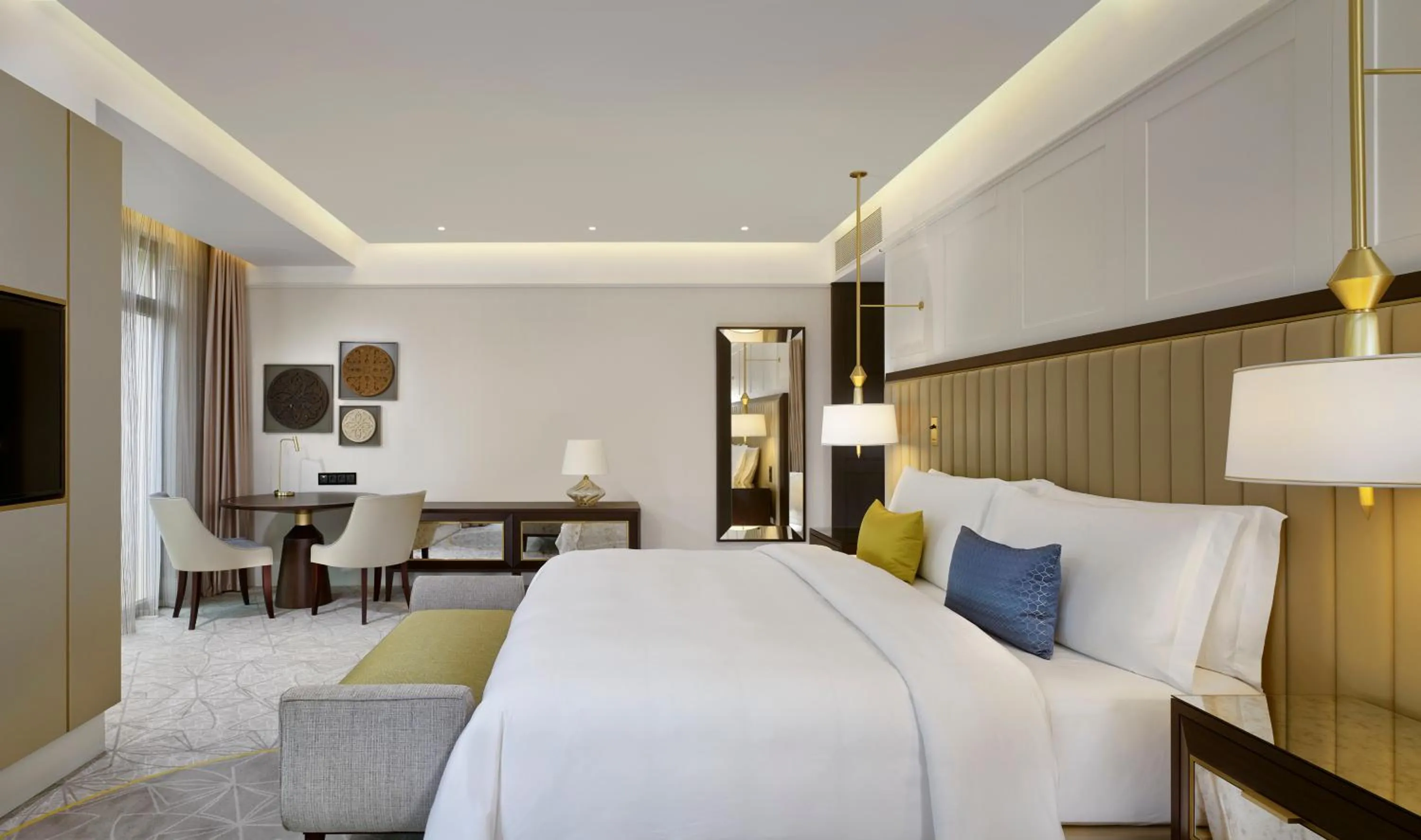 Bedroom, Bed in The Alexander, a Luxury Collection Hotel, Yerevan