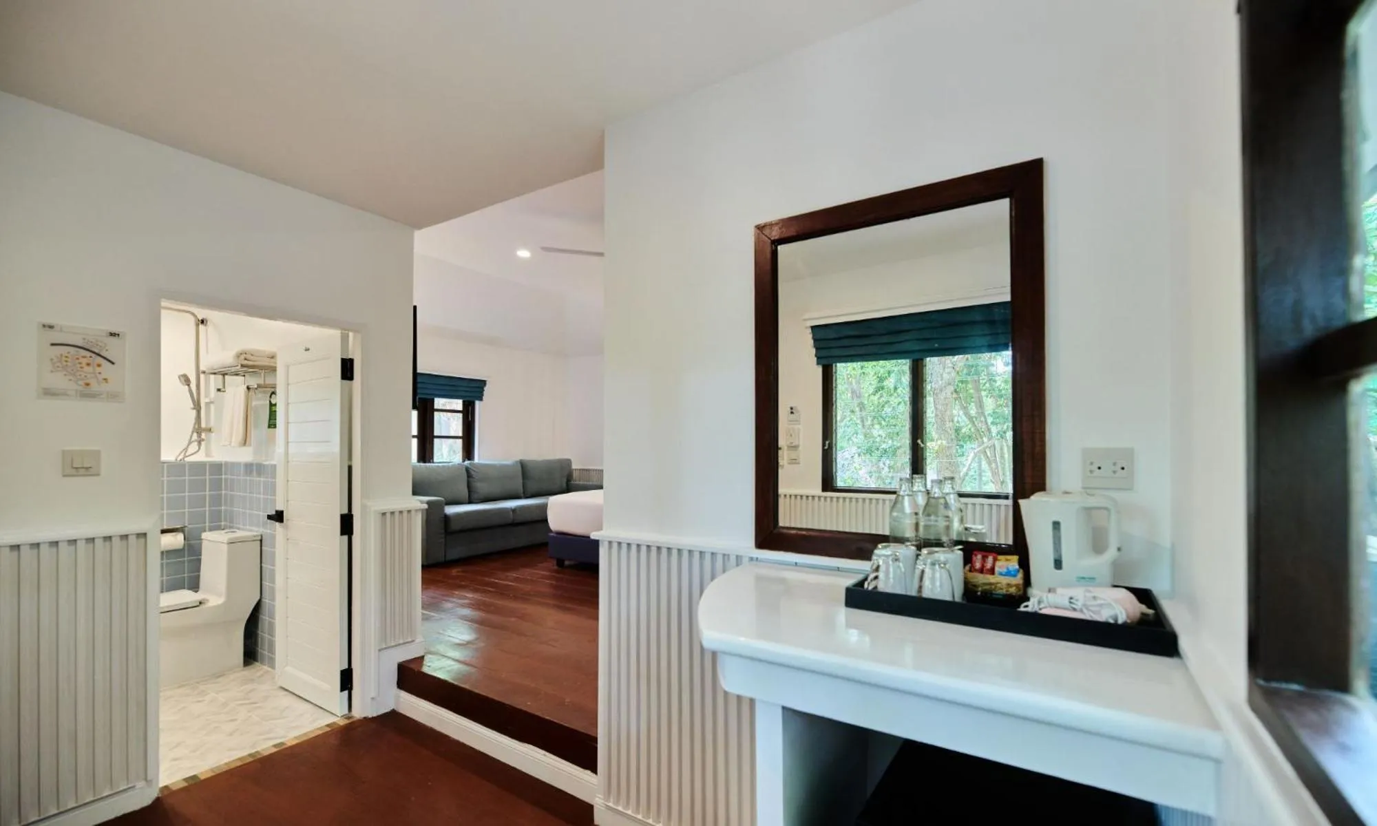 Bedroom, Bed in Lub d Koh Tao Tanote Bay