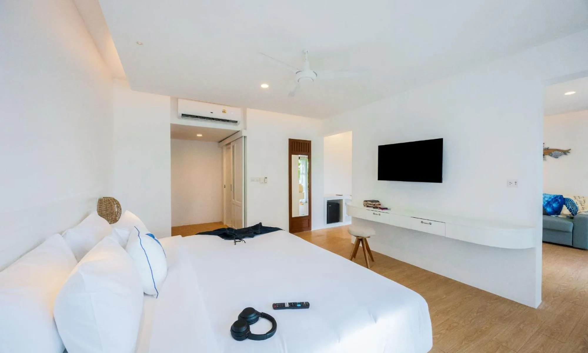 Bed in Lub d Koh Tao Tanote Bay