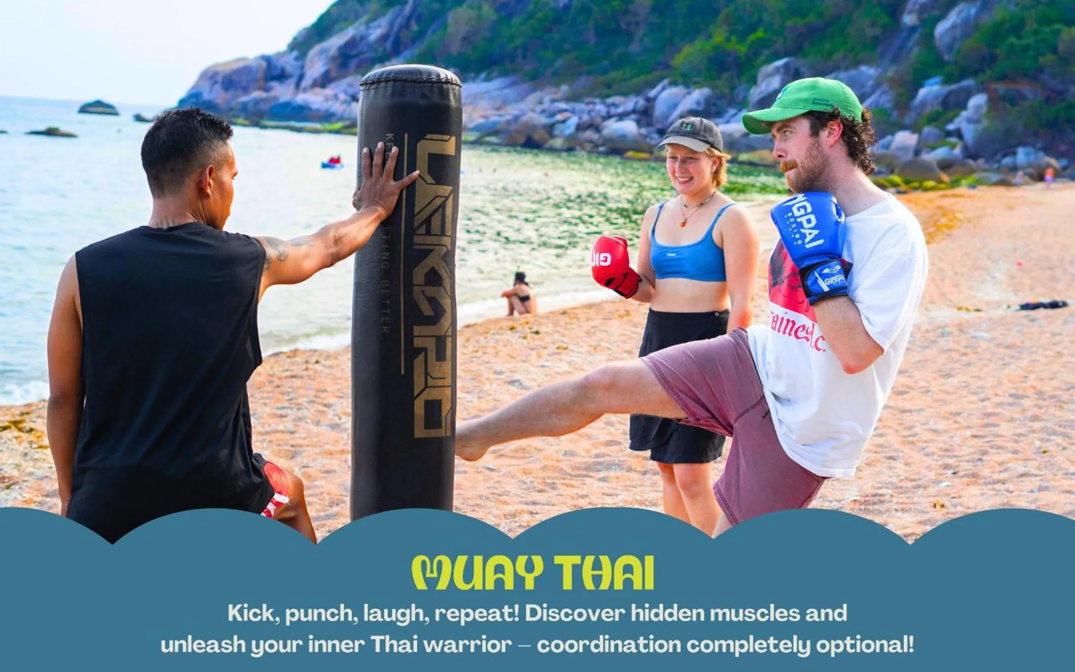 Activities in Lub d Koh Tao Tanote Bay