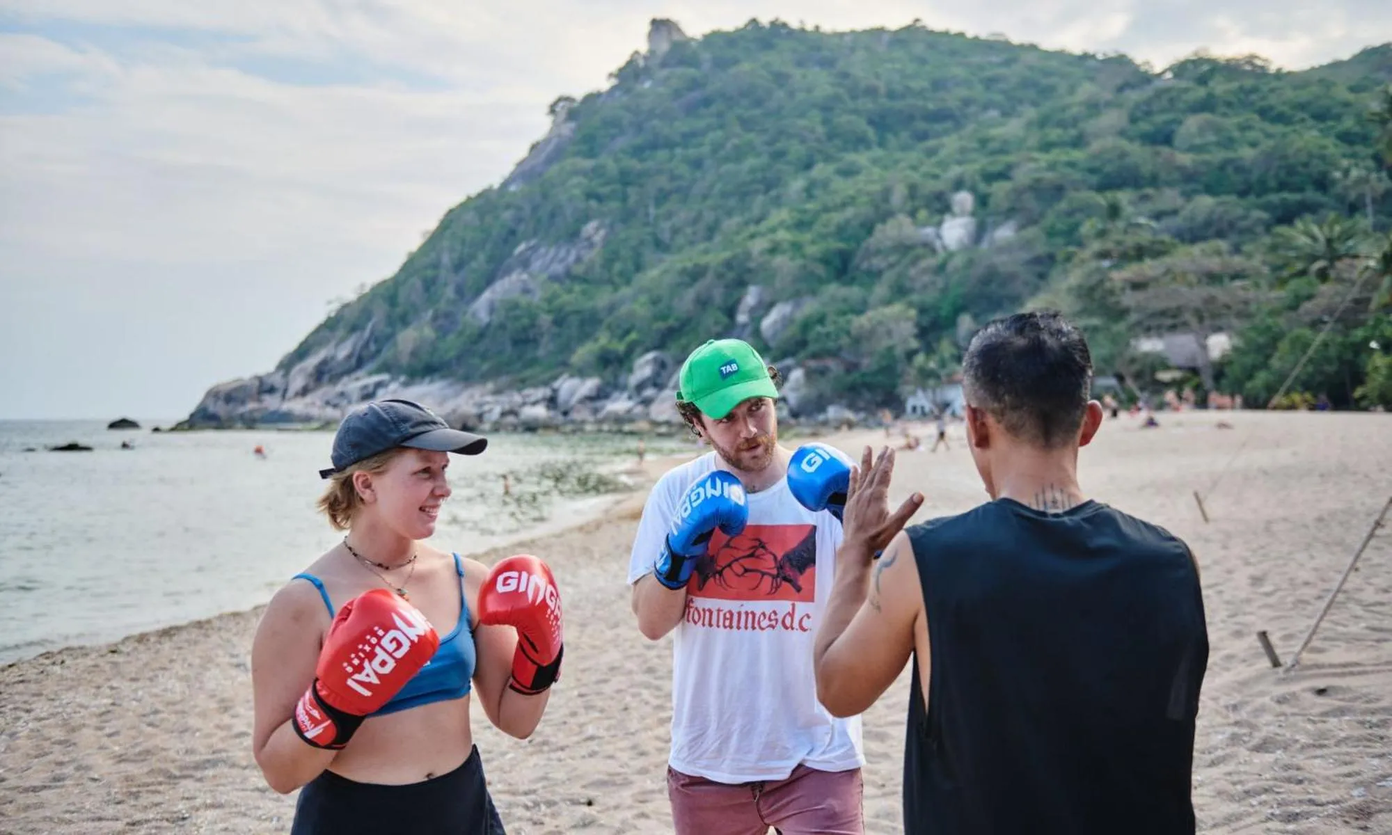 Activities in Lub d Koh Tao Tanote Bay