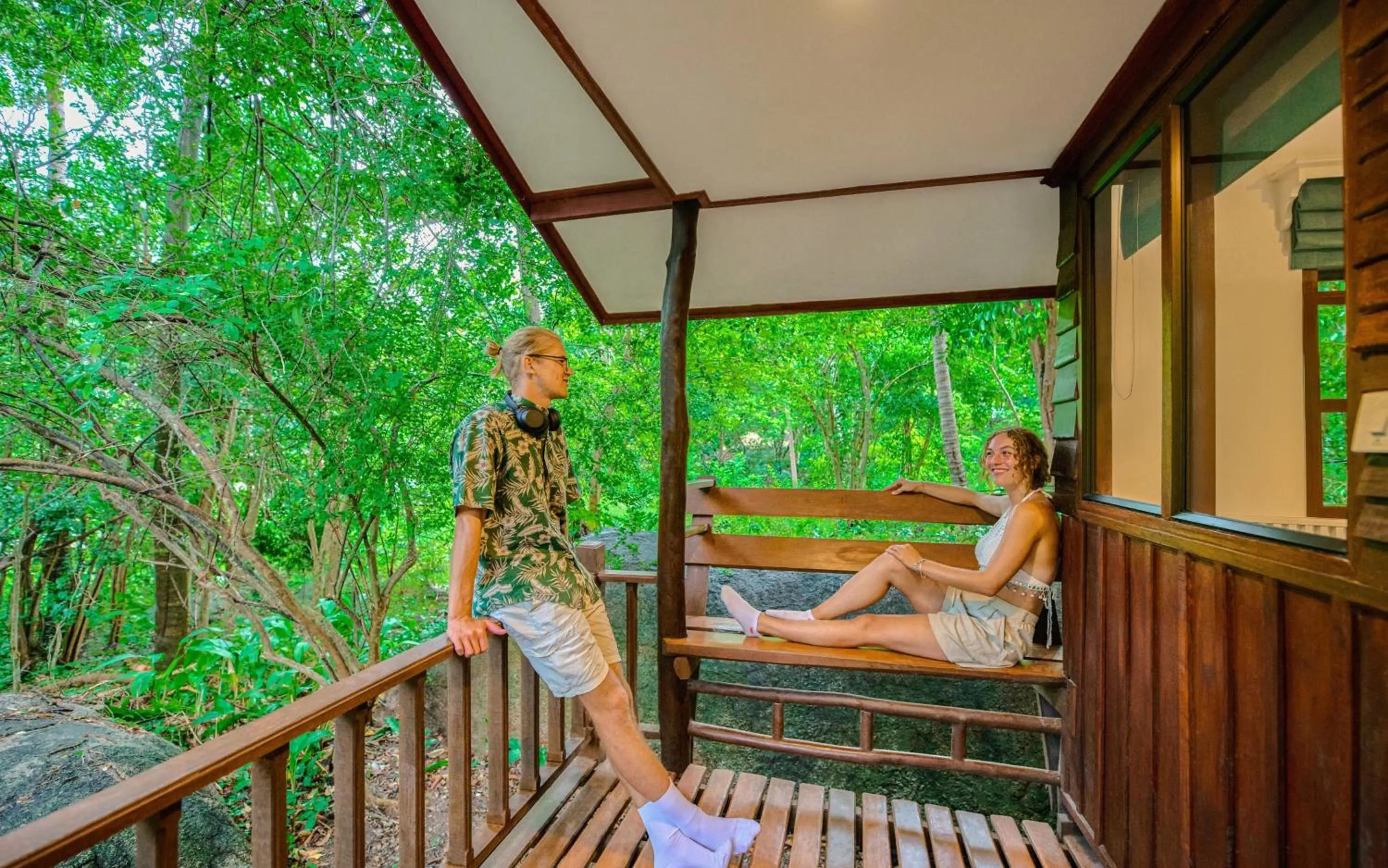 Balcony/Terrace in Lub d Koh Tao Tanote Bay