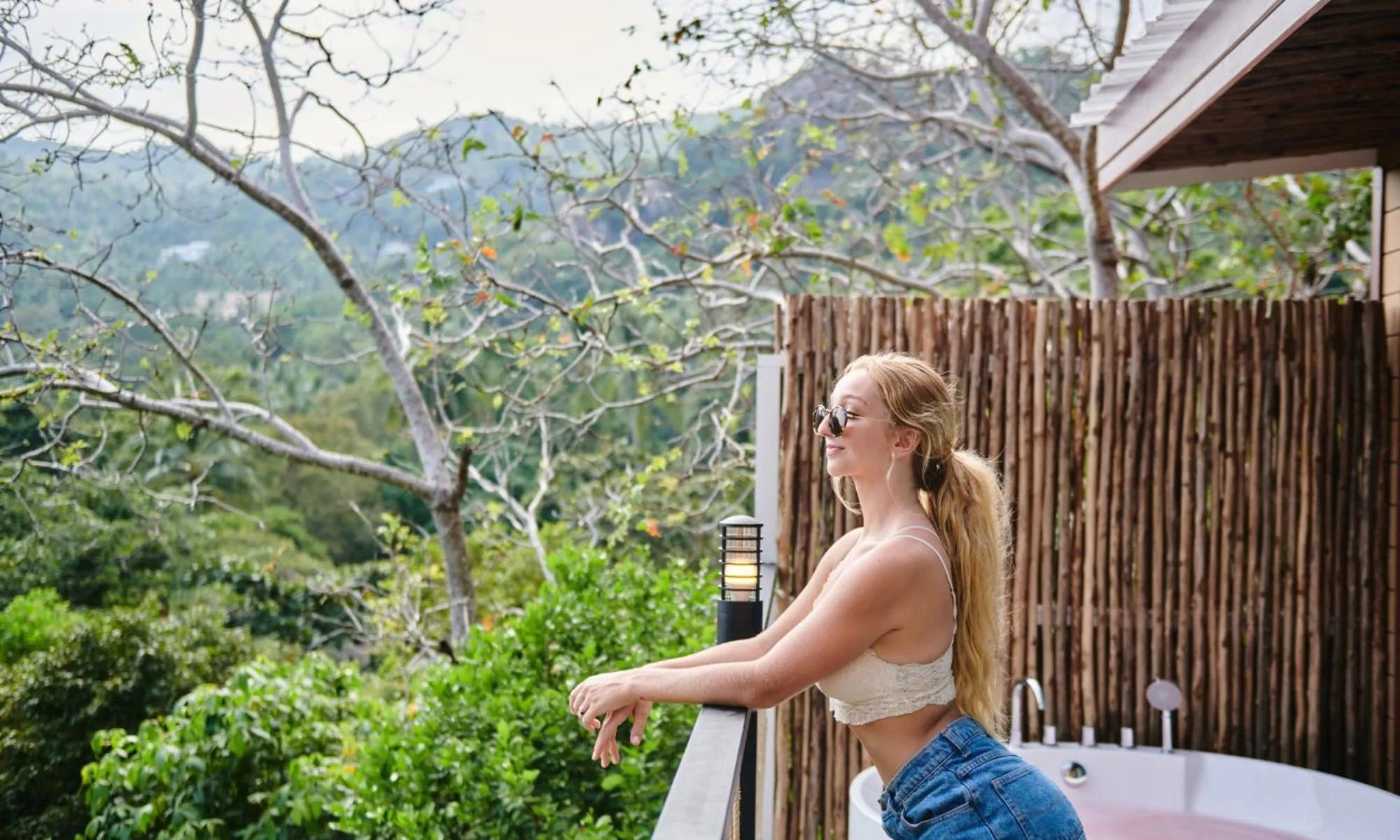 Balcony/Terrace in Lub d Koh Tao Tanote Bay