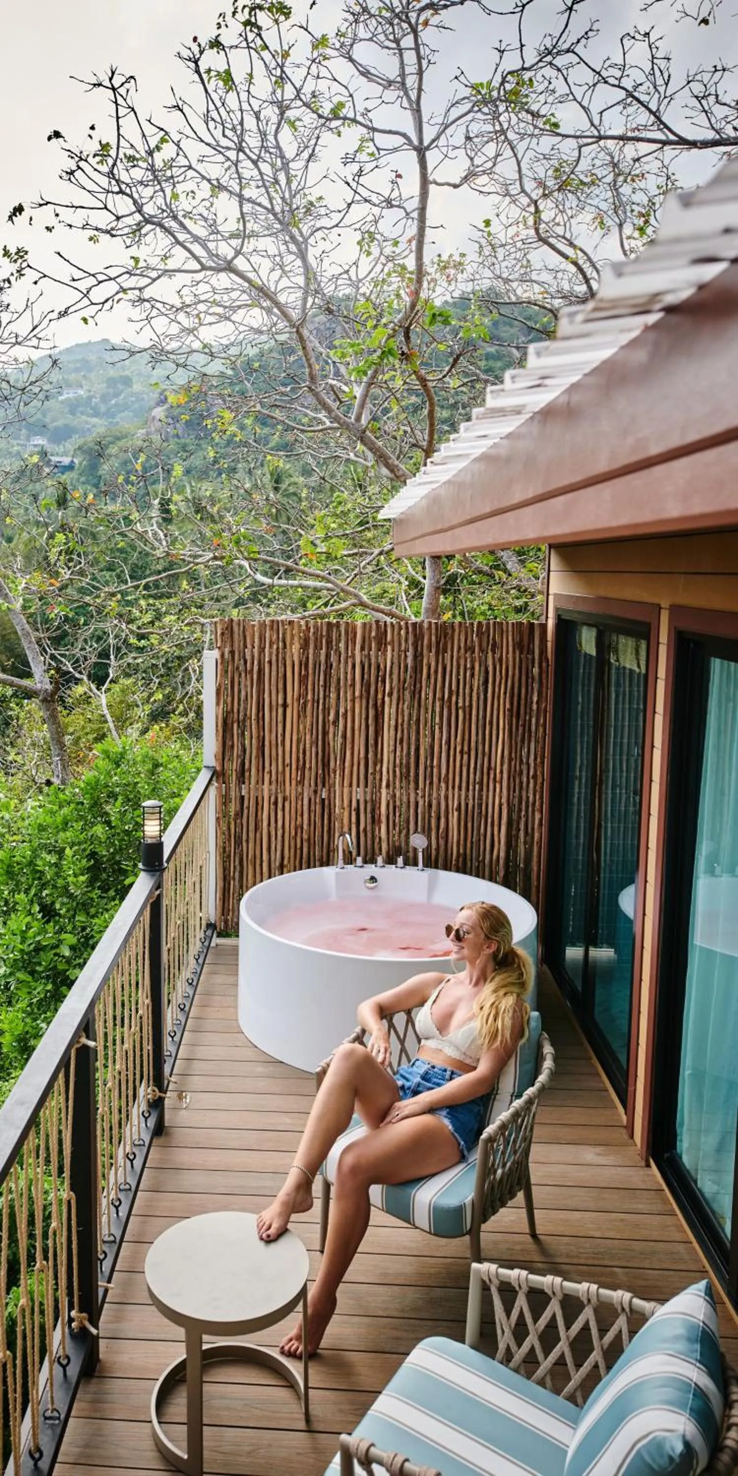 Balcony/Terrace in Lub d Koh Tao Tanote Bay