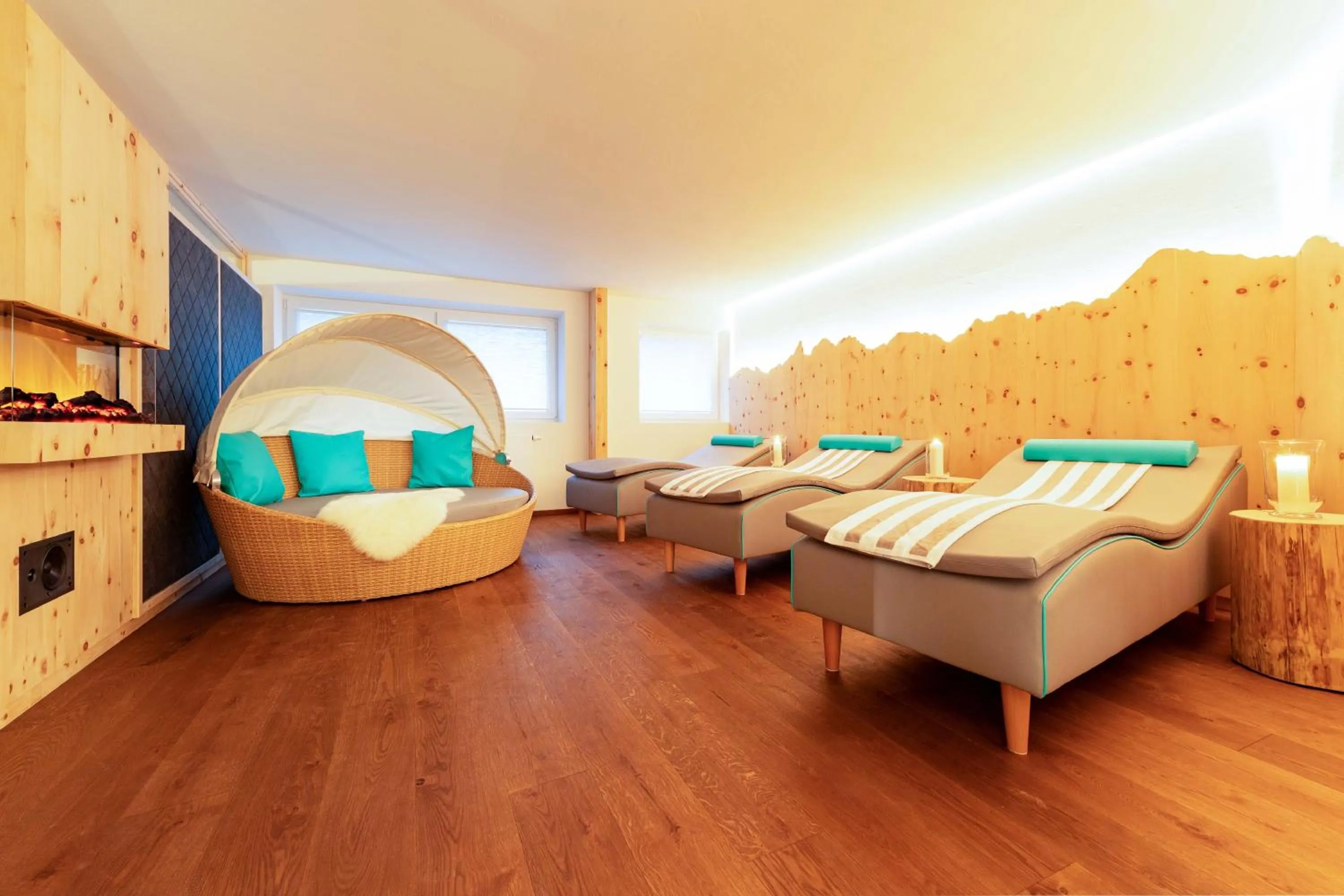Spa and wellness centre/facilities, Bed in Hotel Garni Schellenberg