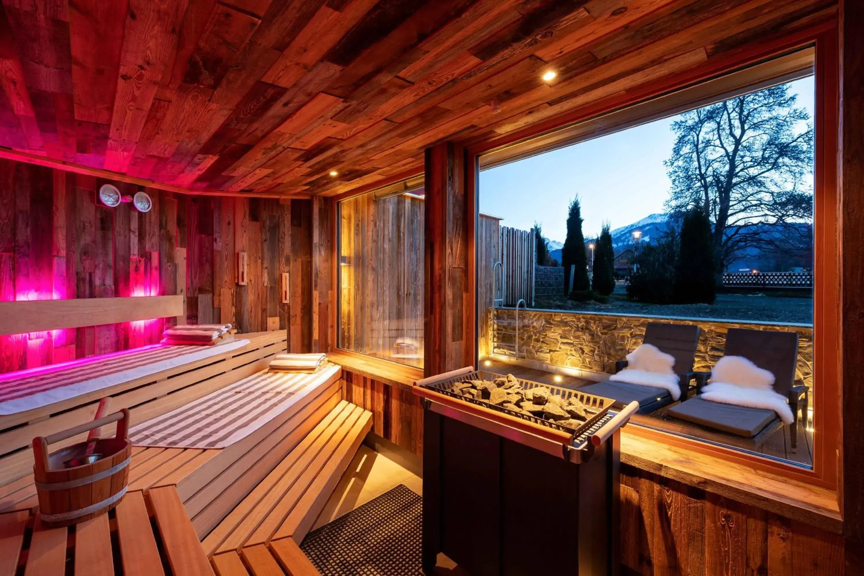Sauna in Hotel Garni Schellenberg