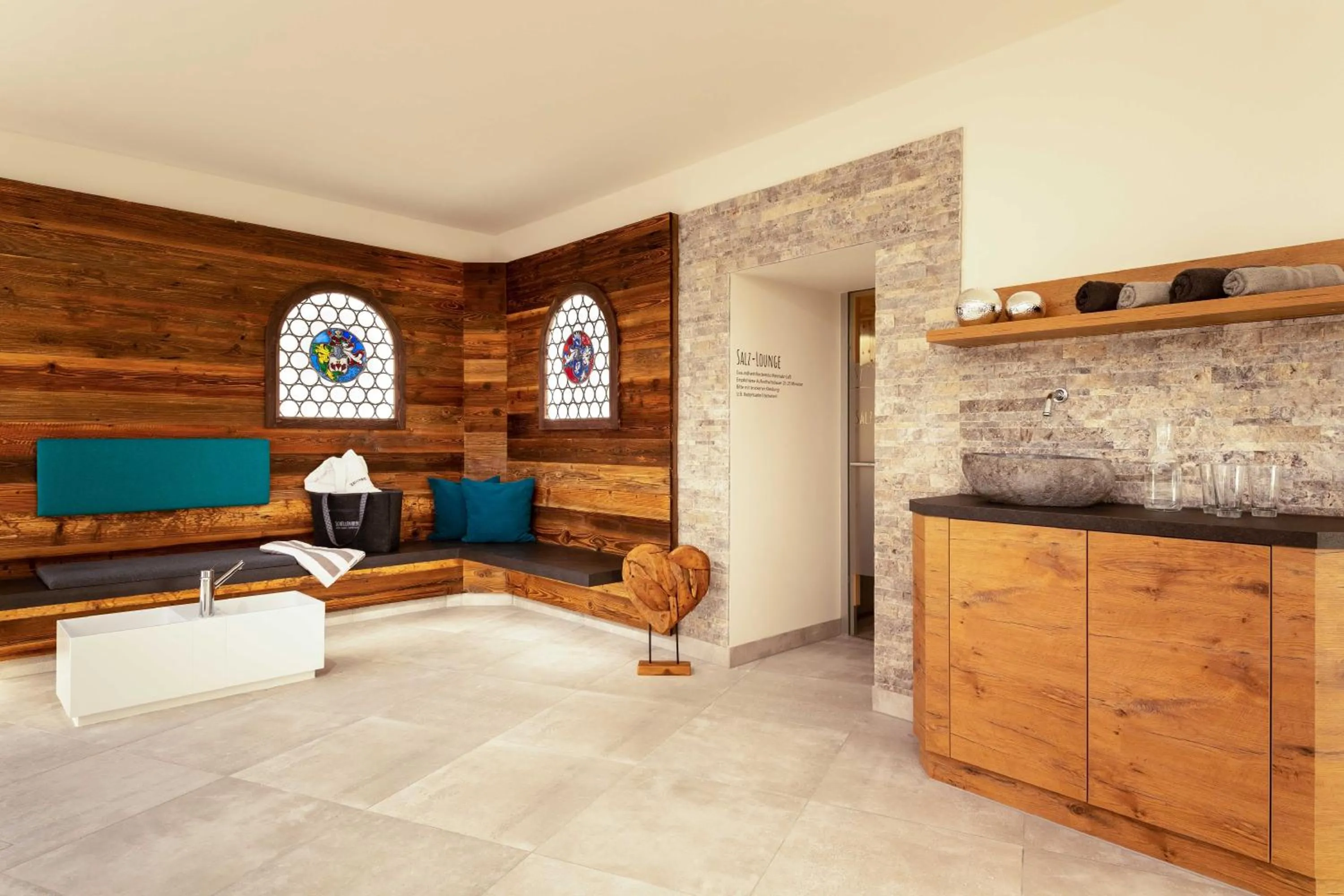 Sauna in Hotel Garni Schellenberg