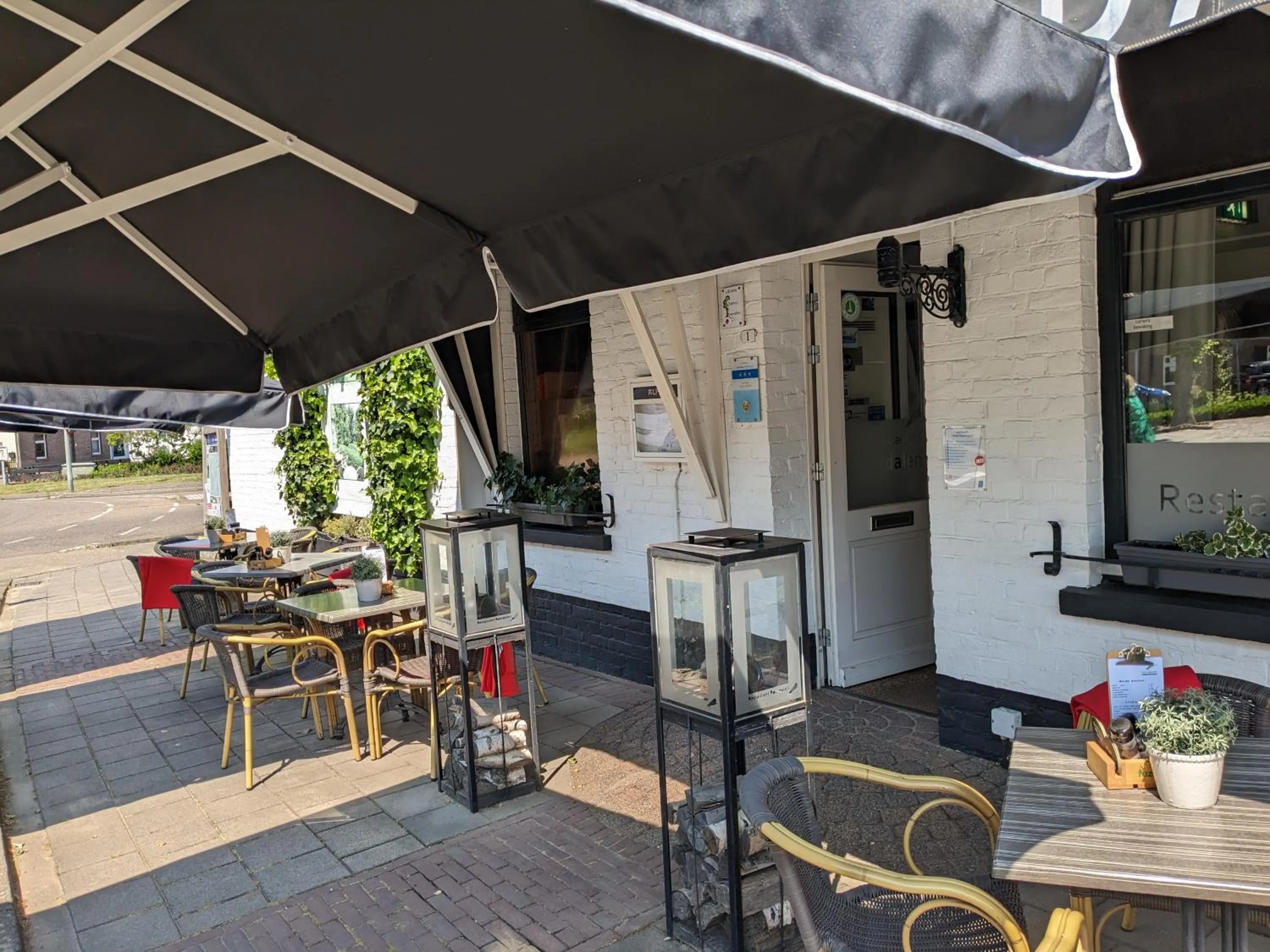Balcony/Terrace in Hotel Restaurant Roerdalen
