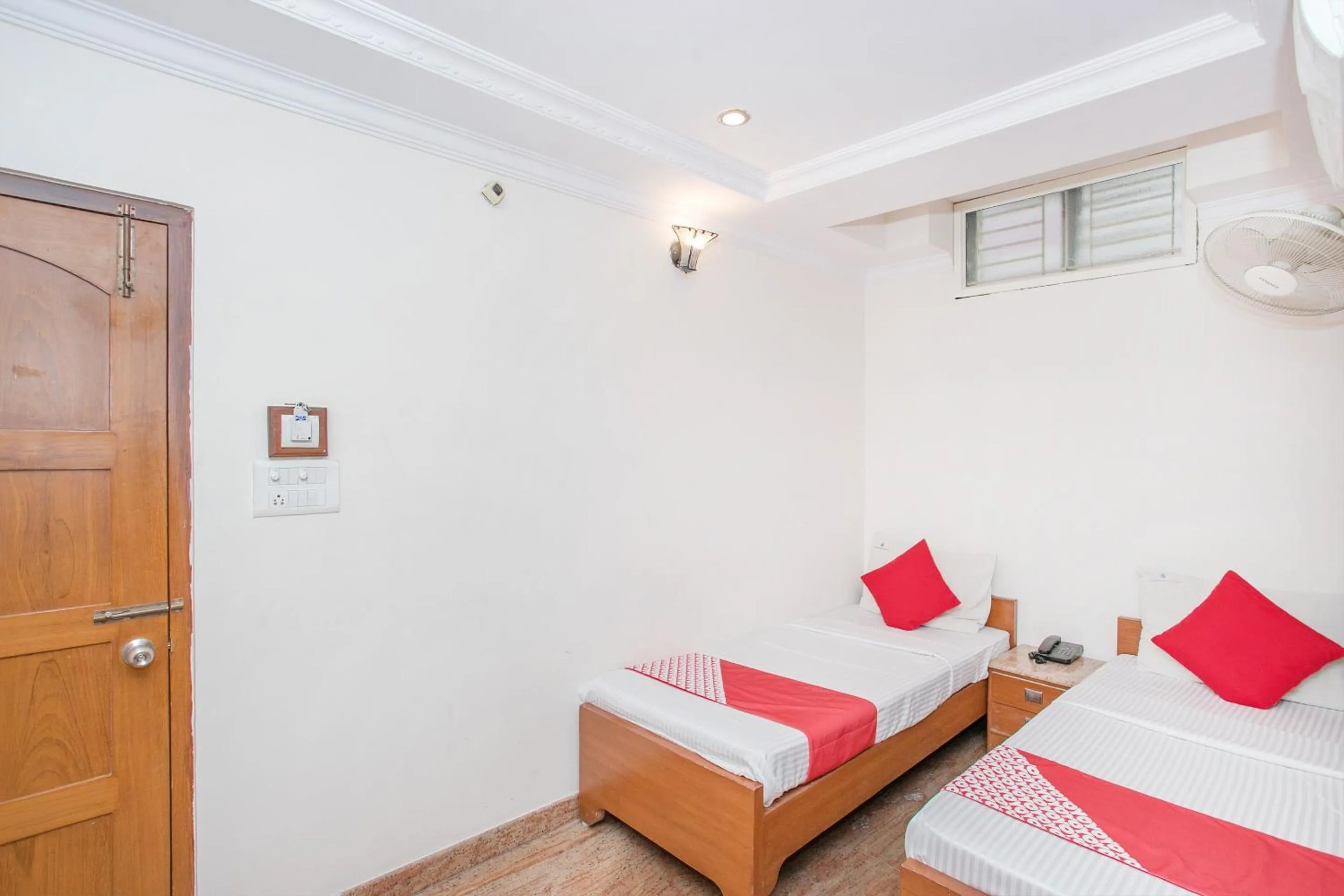 Bedroom, Bed in Hotel O Sree Balaji Residency