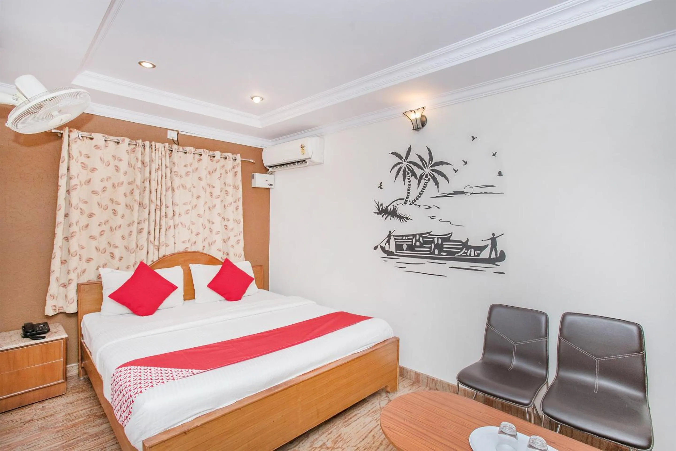 Lobby or reception, Bed in Hotel O Sree Balaji Residency