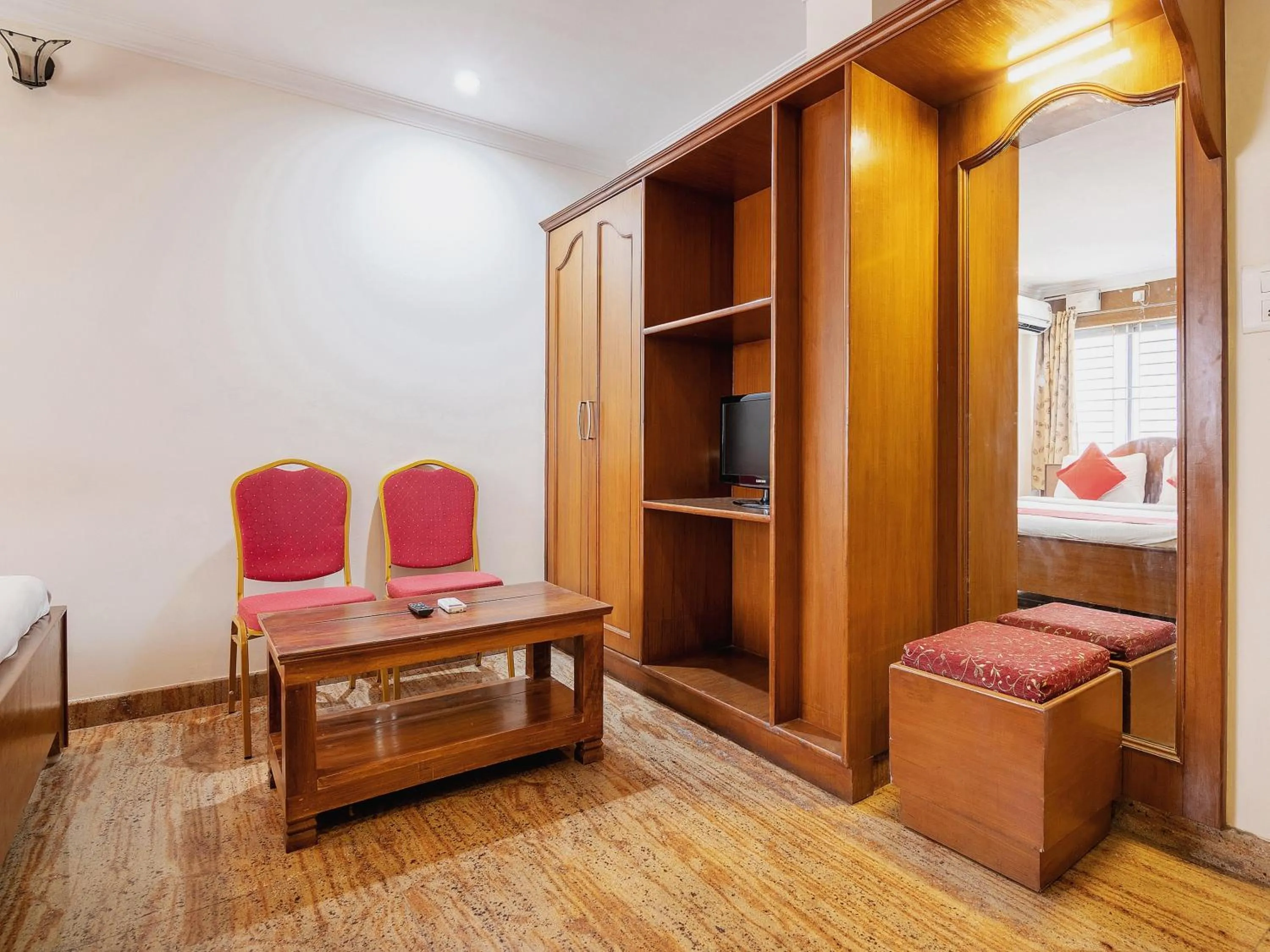Lobby or reception in Hotel O Sree Balaji Residency