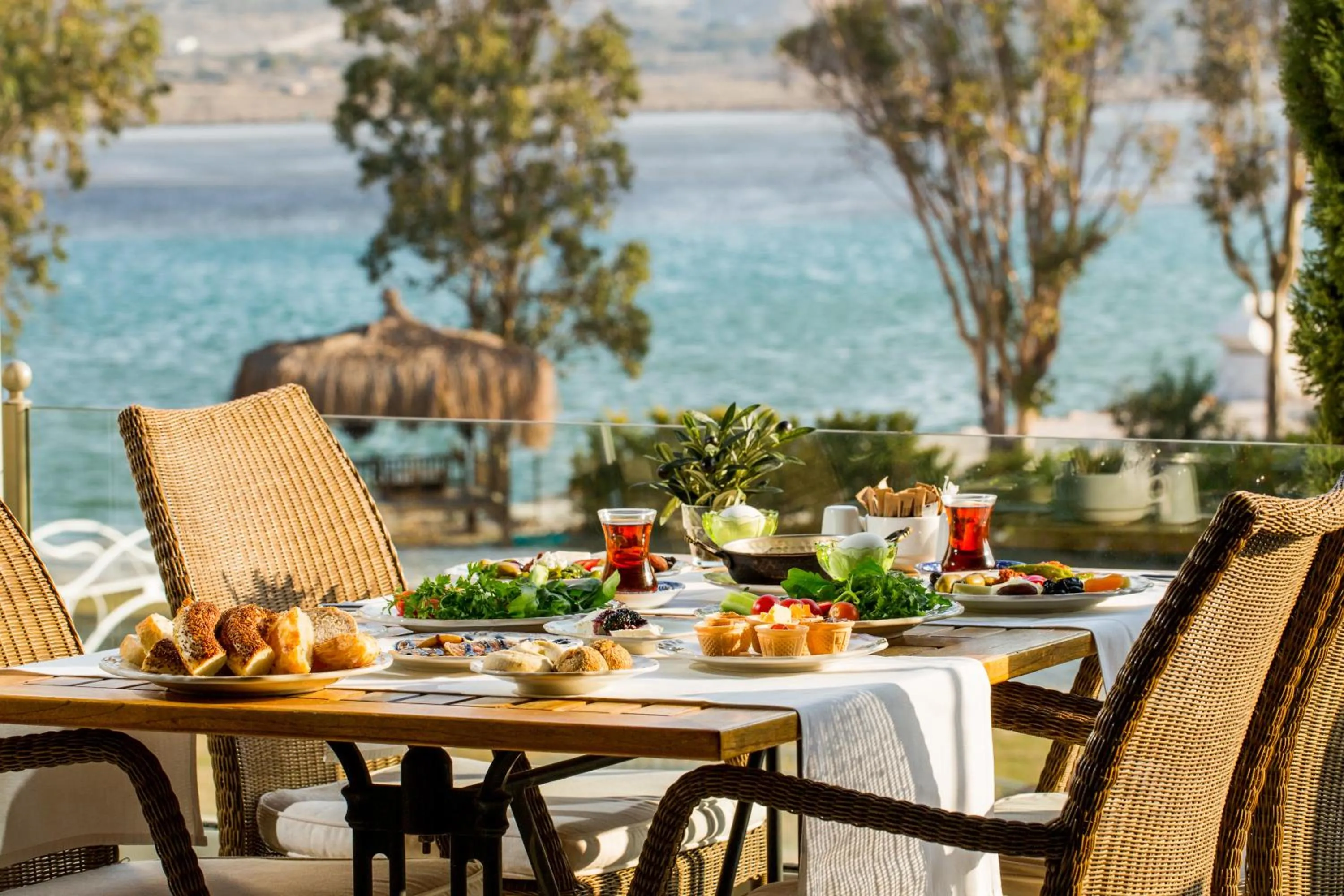 Continental breakfast in Antmare Hotel