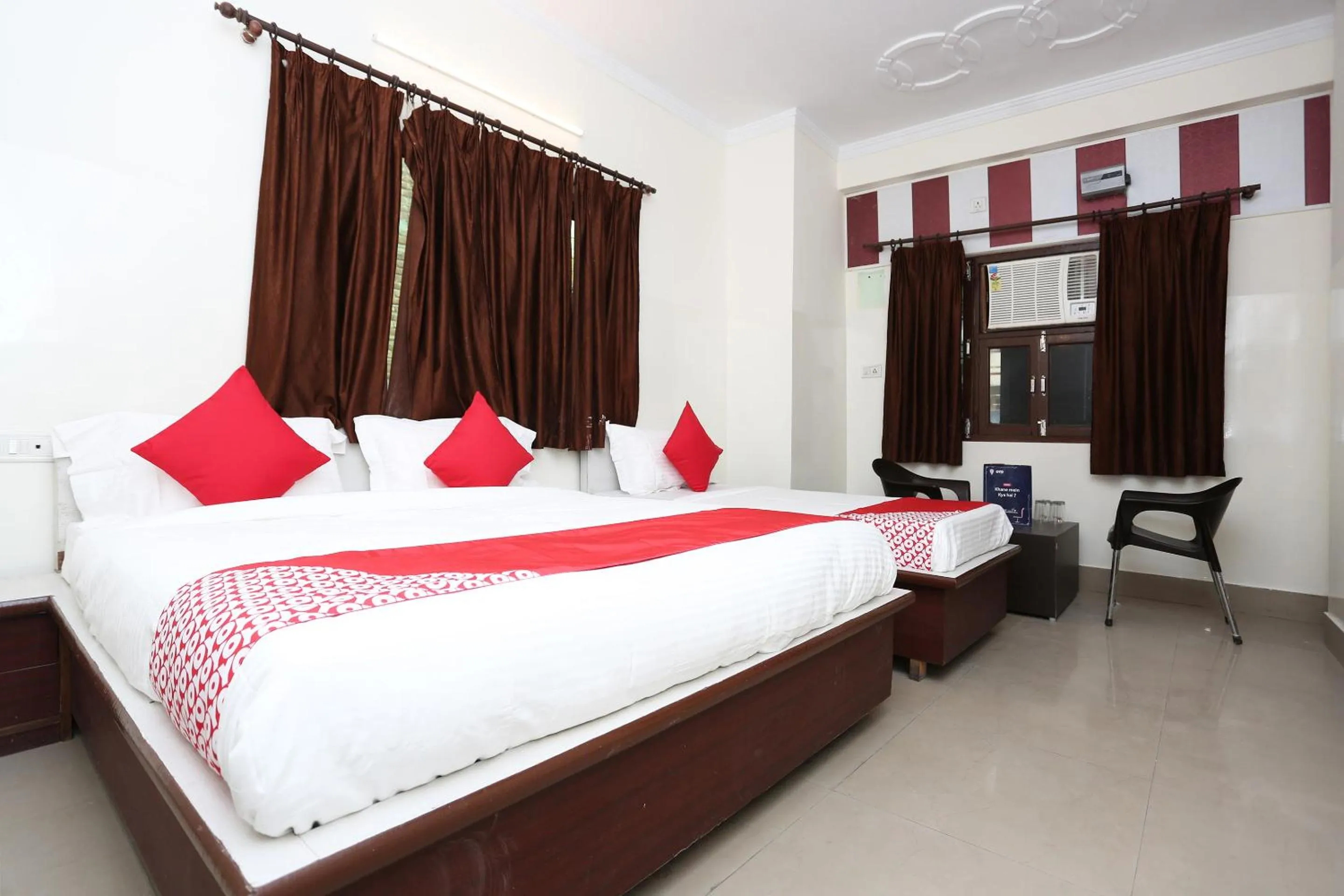 Bedroom, Bed in Hotel O by OYO Shiva Palace