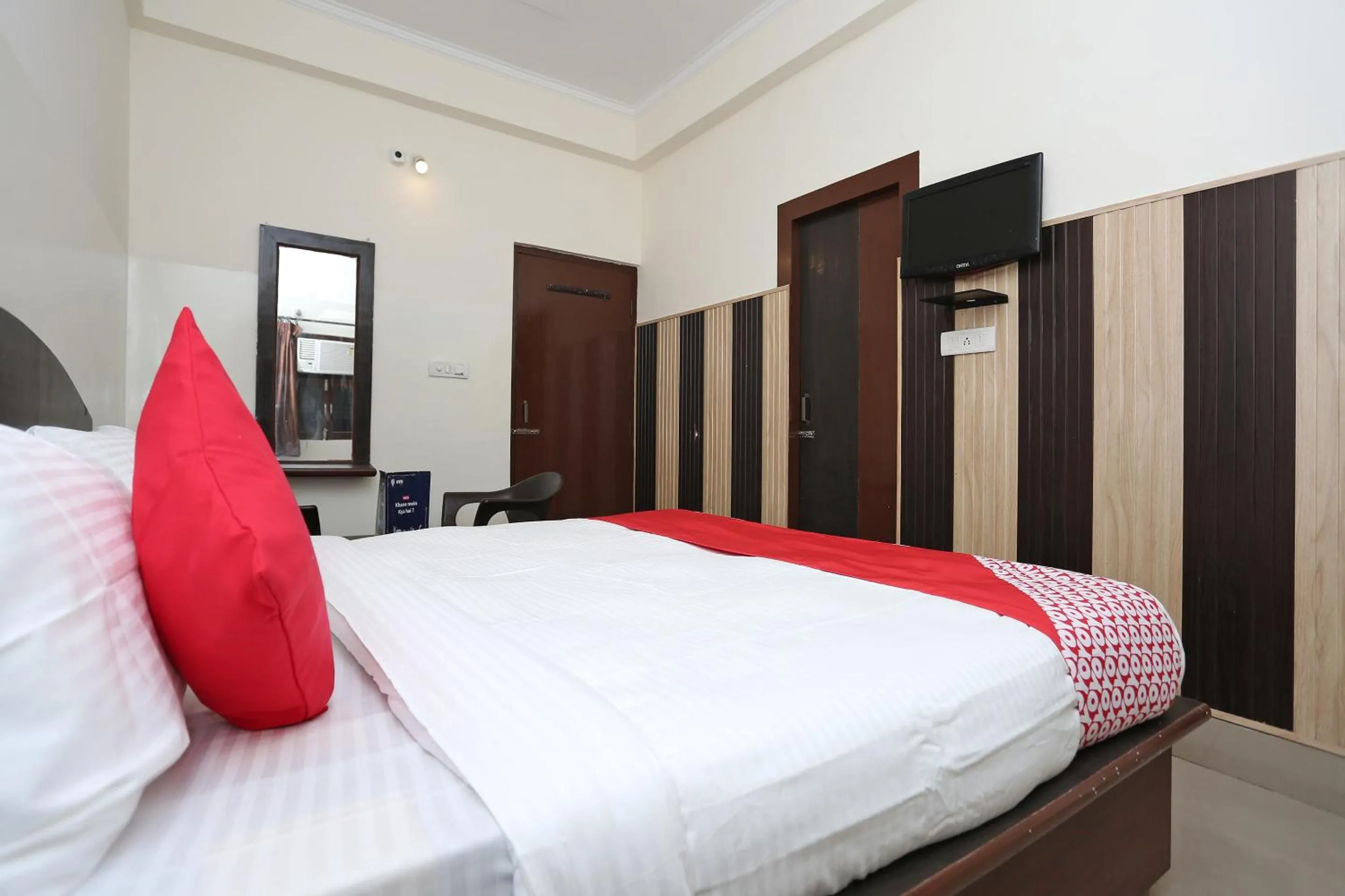 Bedroom, Bed in Hotel O by OYO Shiva Palace