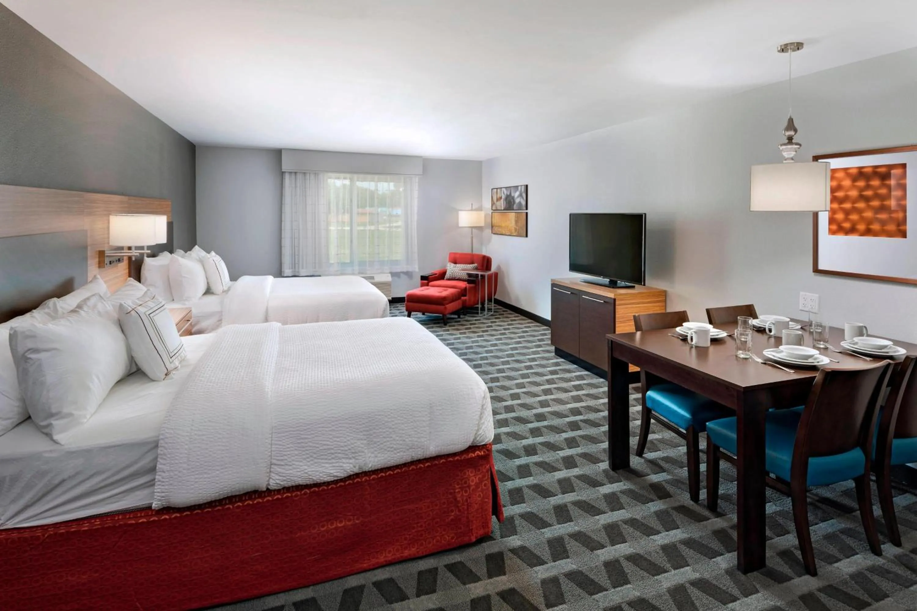 Photo of the whole room, Bed in TownePlace Suites by Marriott Baton Rouge Port Allen