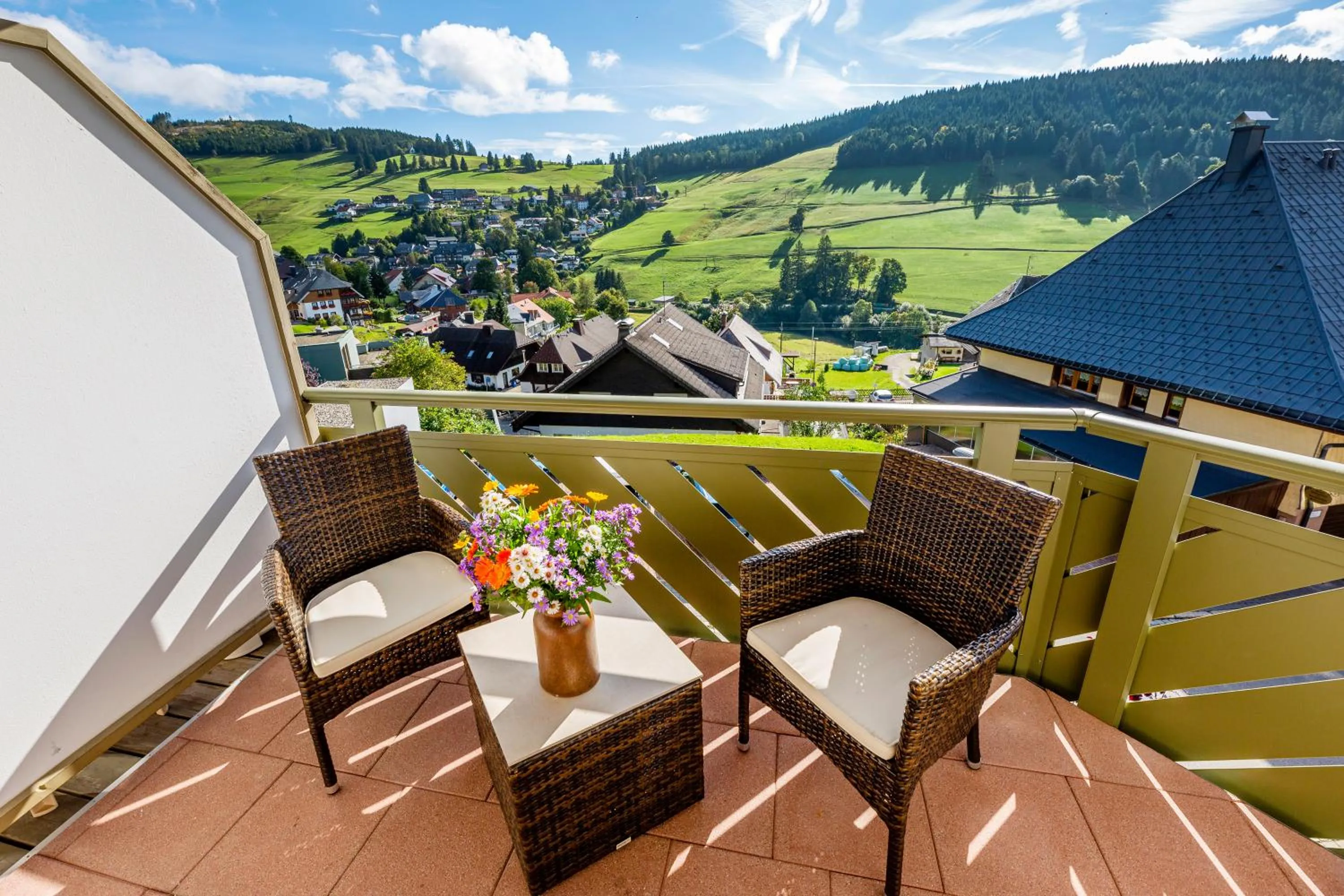 Balcony/Terrace in Hotel Engel - Familotel Hochschwarzwald
