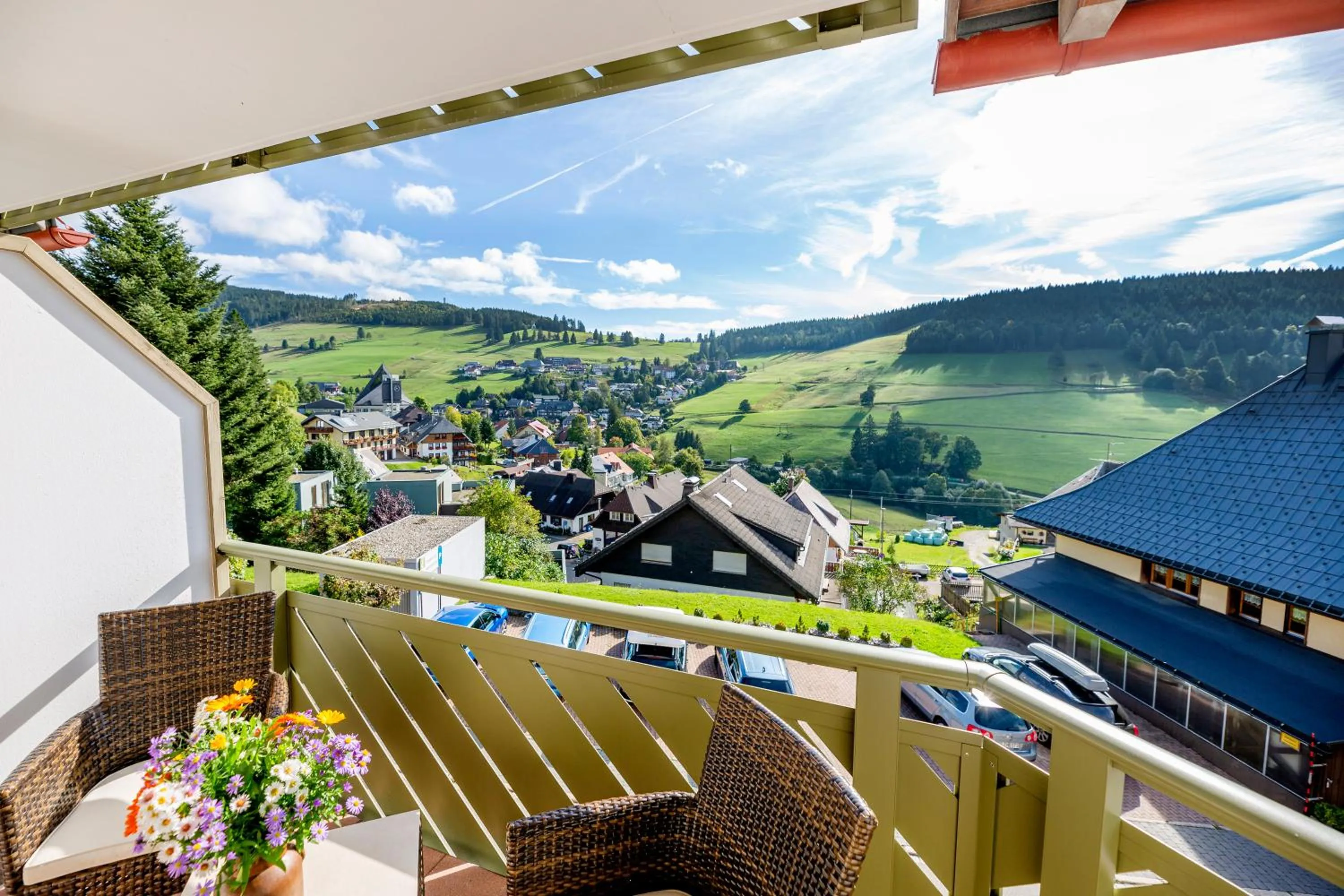 Balcony/Terrace in Hotel Engel - Familotel Hochschwarzwald