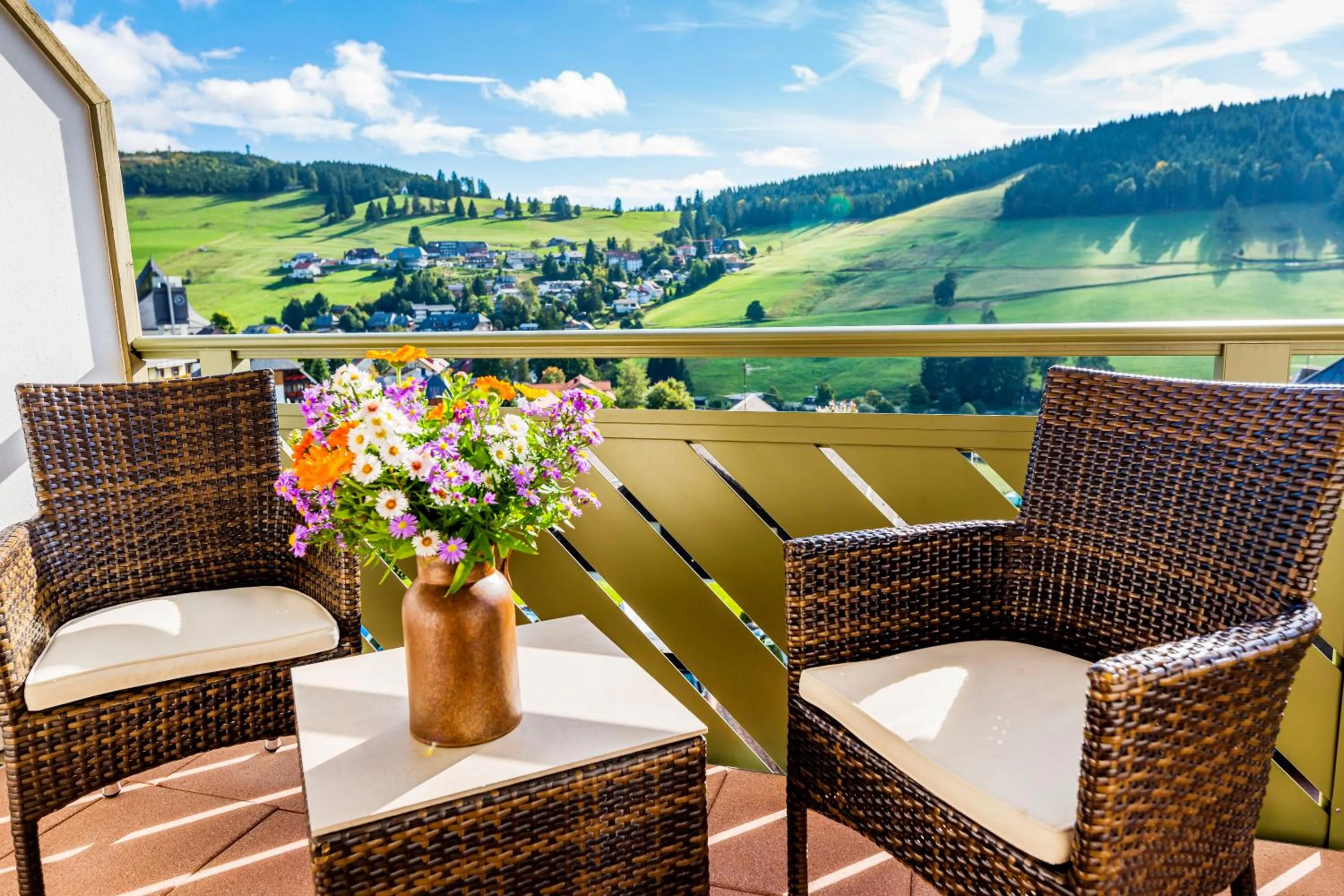 Balcony/Terrace in Hotel Engel - Familotel Hochschwarzwald