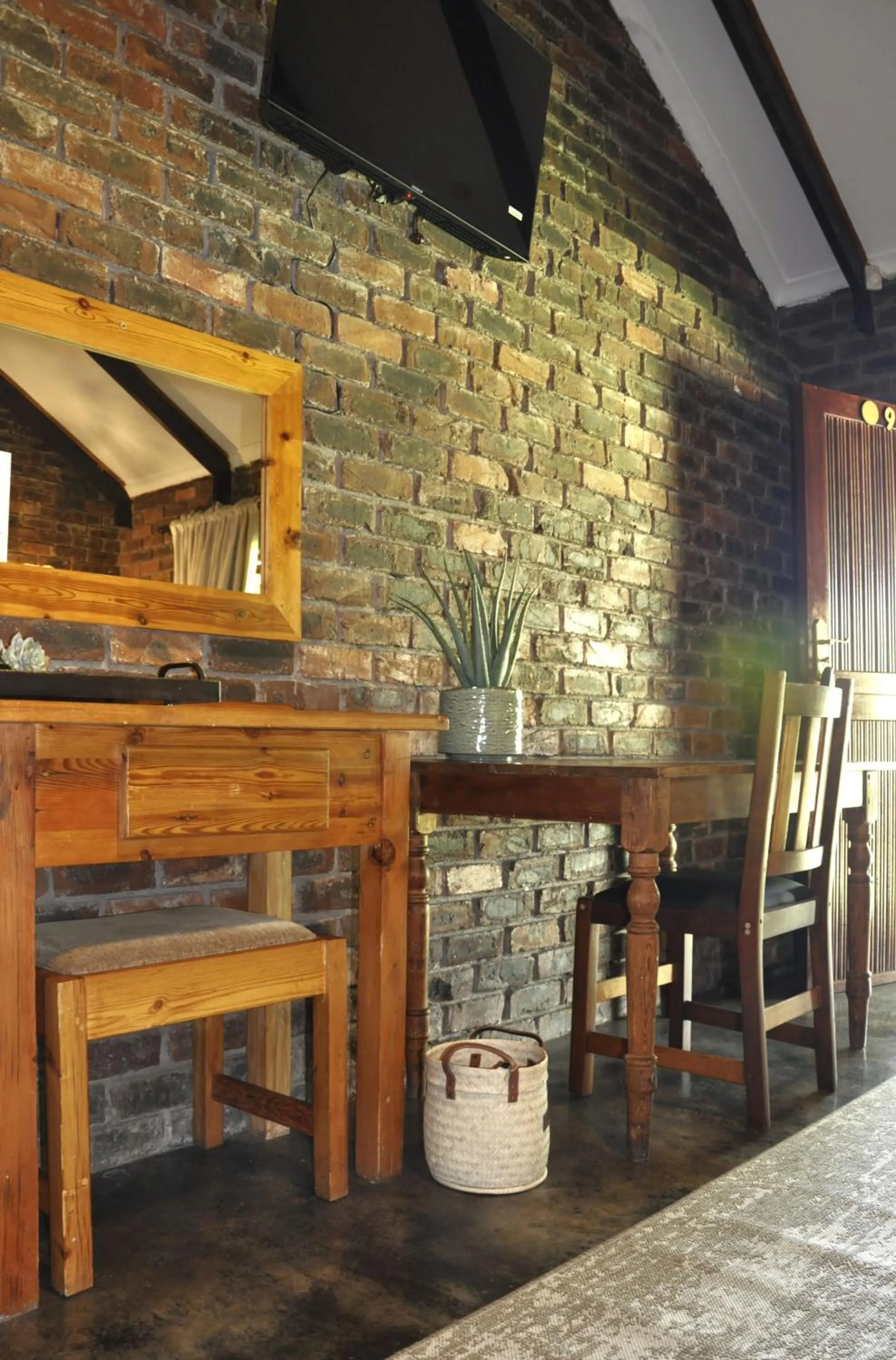 Seating area in Grincourt B&B- with No Load shedding