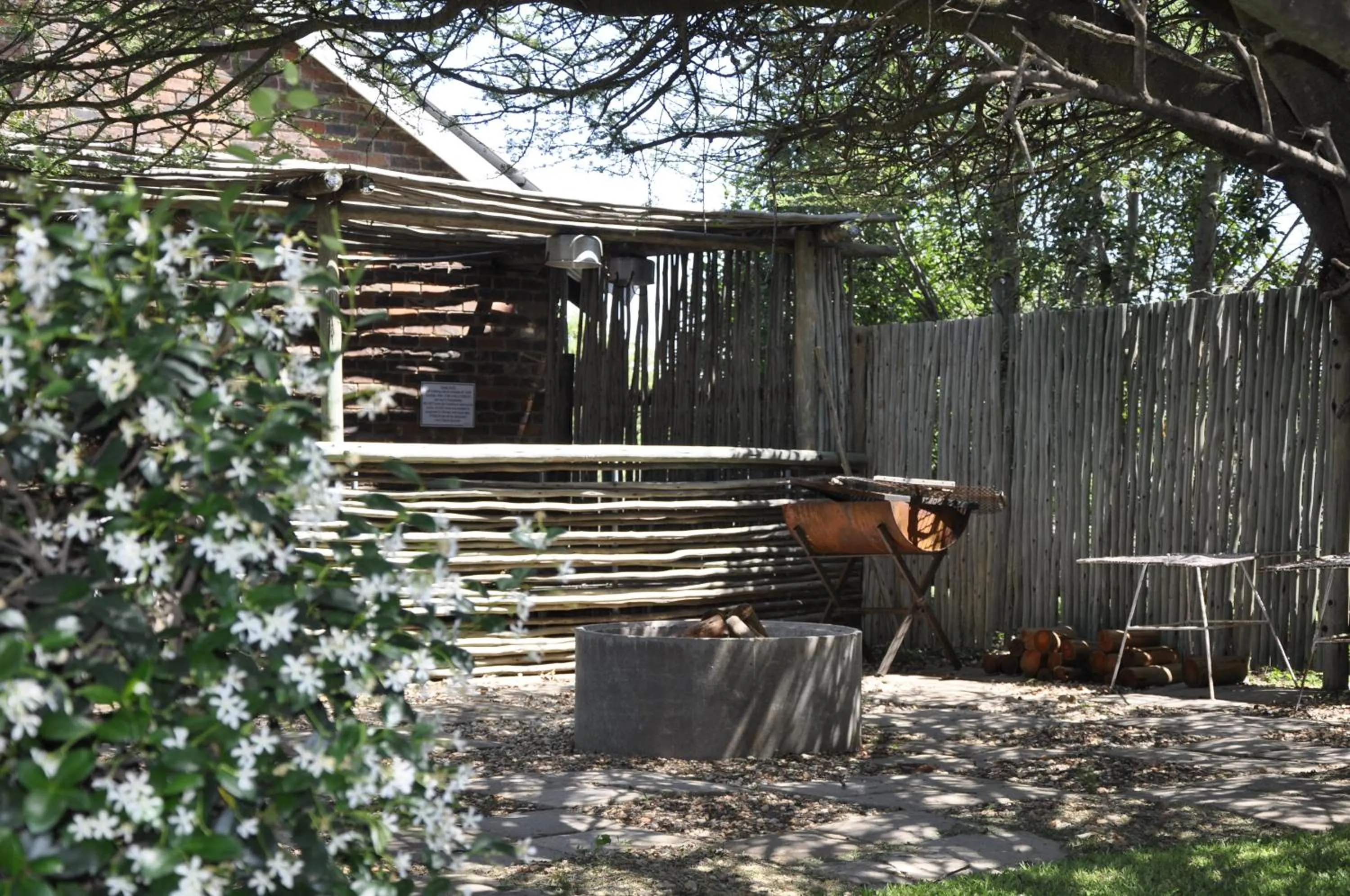 BBQ facilities in Grincourt B&B- with No Load shedding