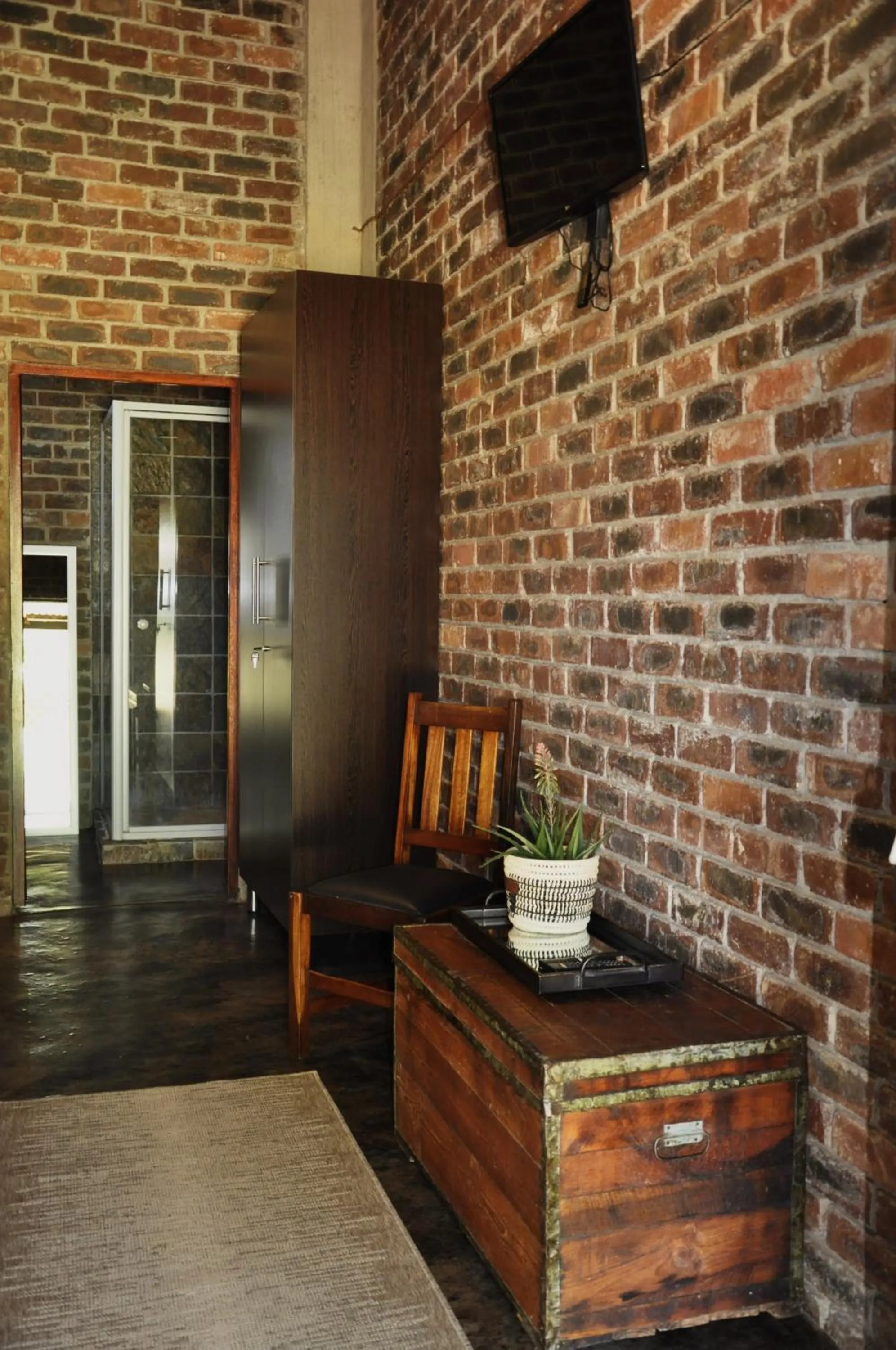 Seating area in Grincourt B&B- with No Load shedding