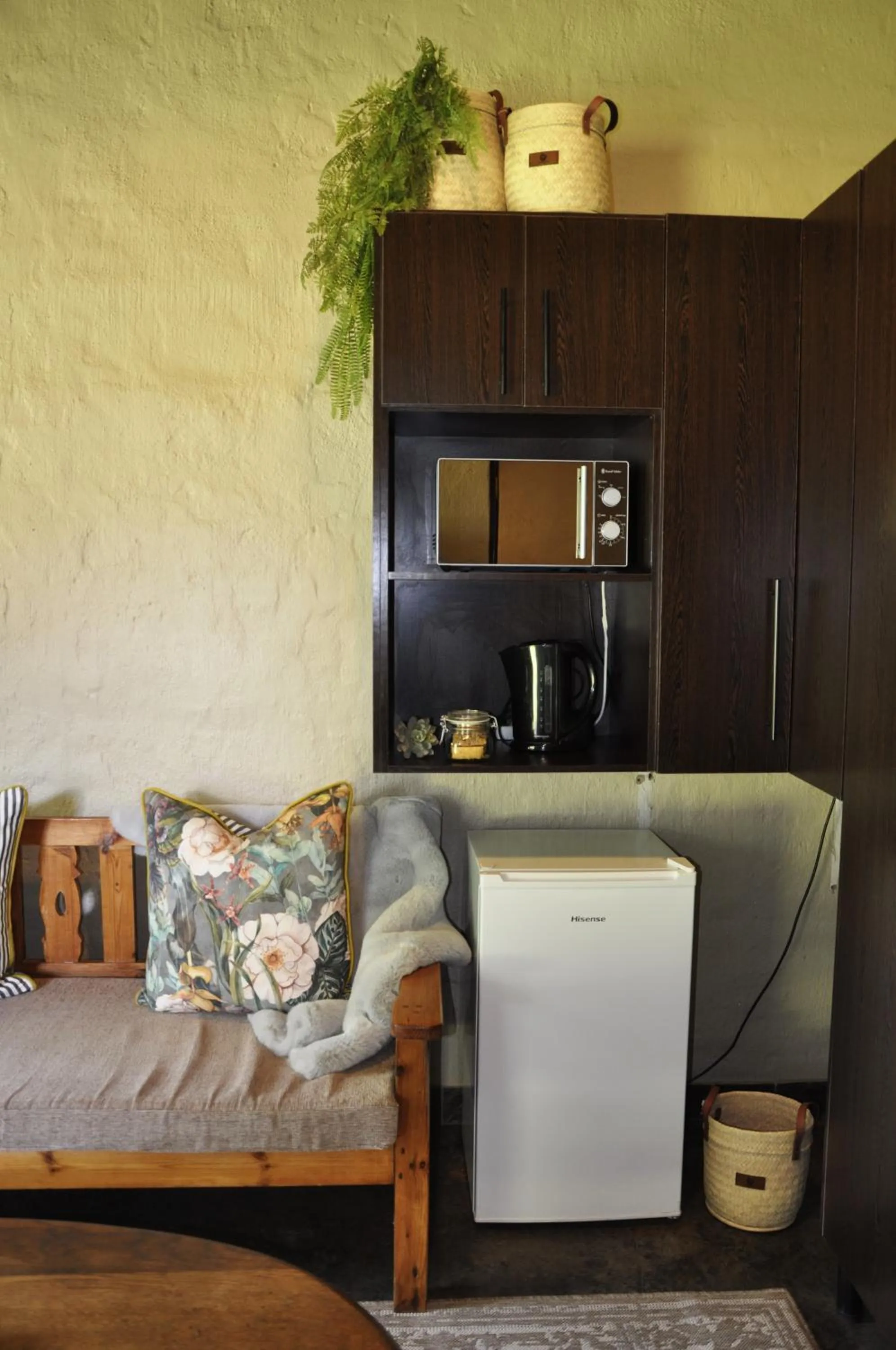 Kitchen or kitchenette in Grincourt B&B- with No Load shedding