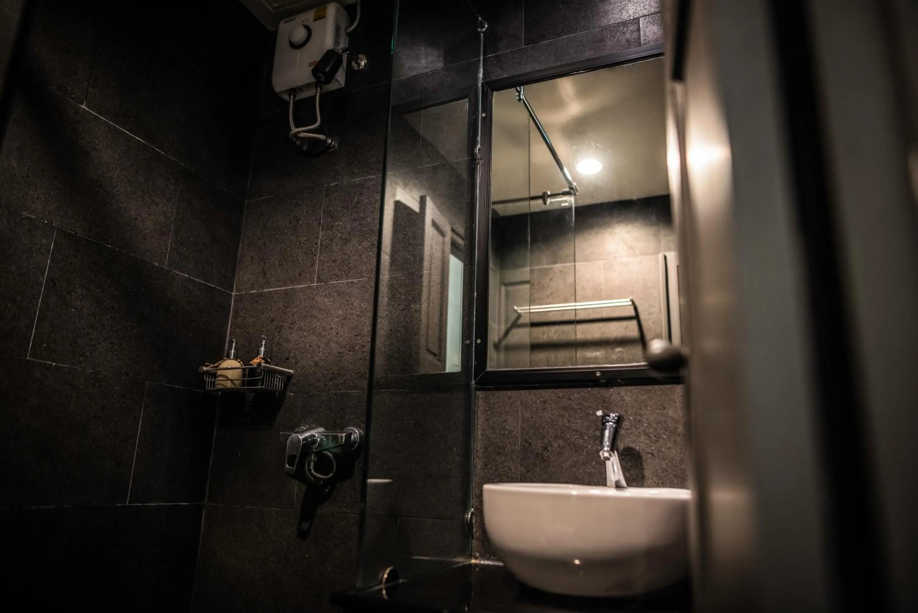 Bathroom in Jam Hostel Bangkok