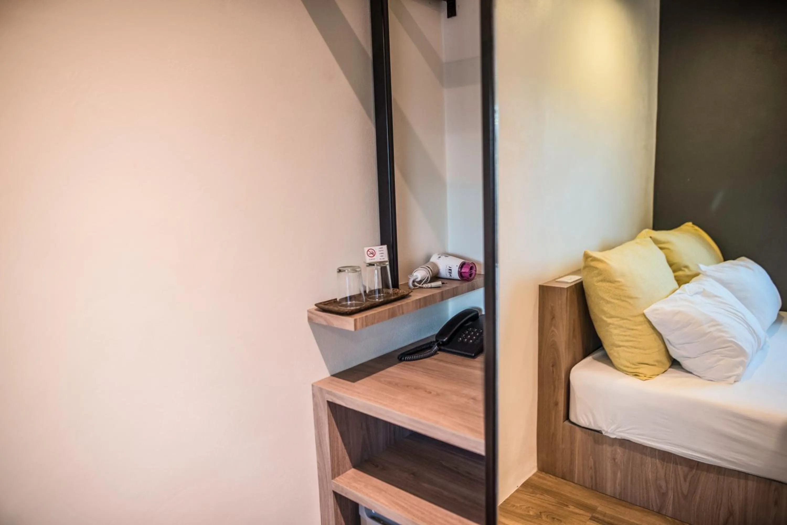 Bedroom, Bed in Jam Hostel Bangkok