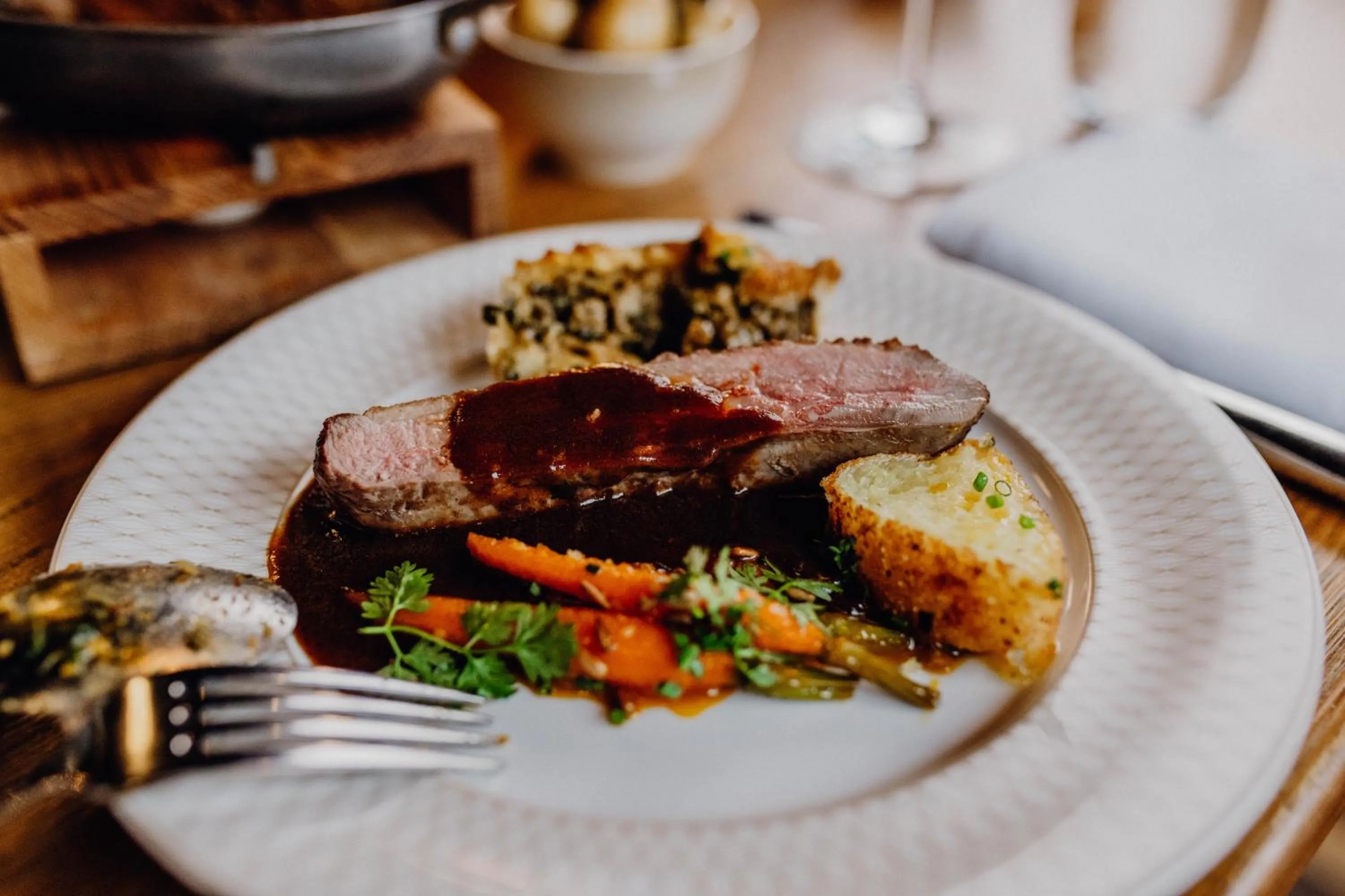 Restaurant/places to eat in Hotel Havelser Hof